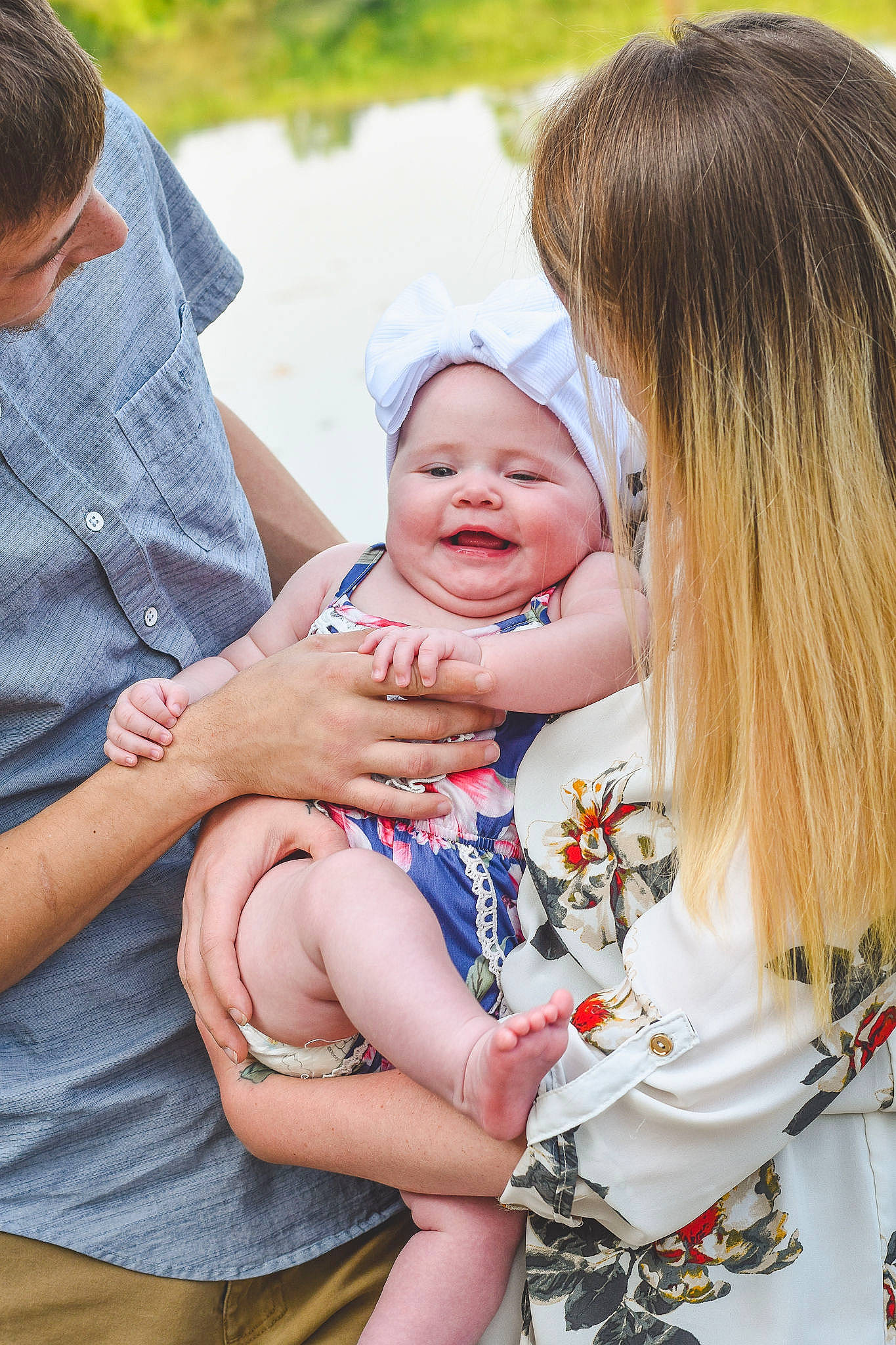 Ashtyn joined the competition — help win amazing prizes! baby, child, event, facial_expression, fun, gesture, grass, happy, headwear, interaction, jewellery, lap, leisure, people_in_nature, person, recreation, sitting, skin, summer, thigh
