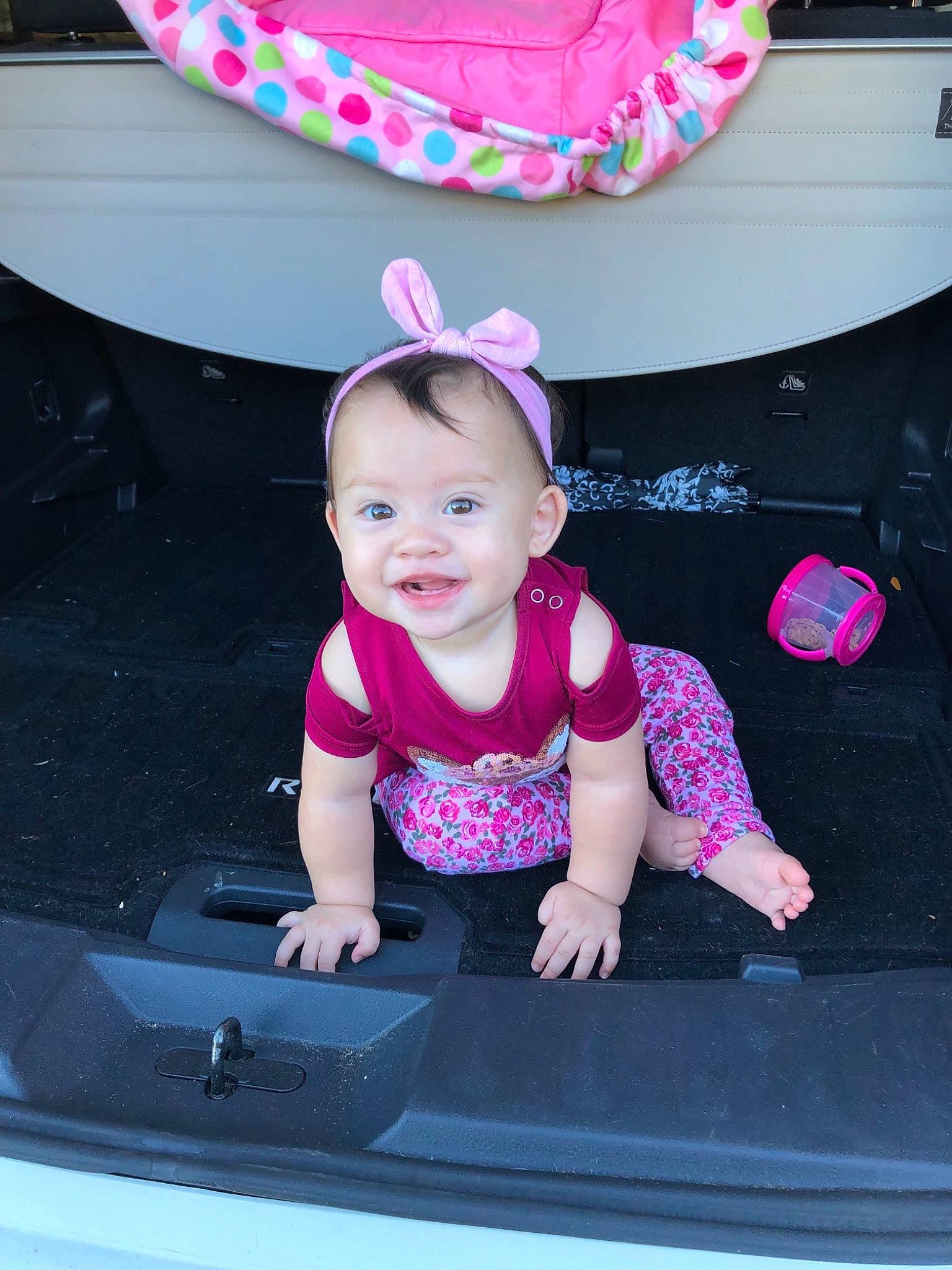 Elena joined the competition — help win amazing prizes! birthday, child, fun, person, pink, smile, toddler