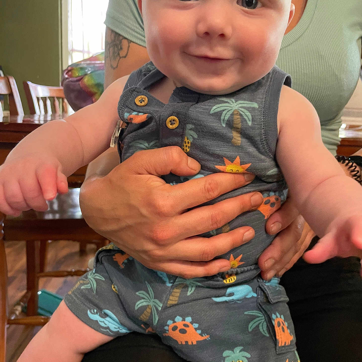 Wesley joined the competition — help win amazing prizes! architecture, baby, bodypart, chair, clothing, couch, dress, face, finger, furniture, hand, head, homedecor, pants, person, photography, portrait, shorts, sitting, t_shirt