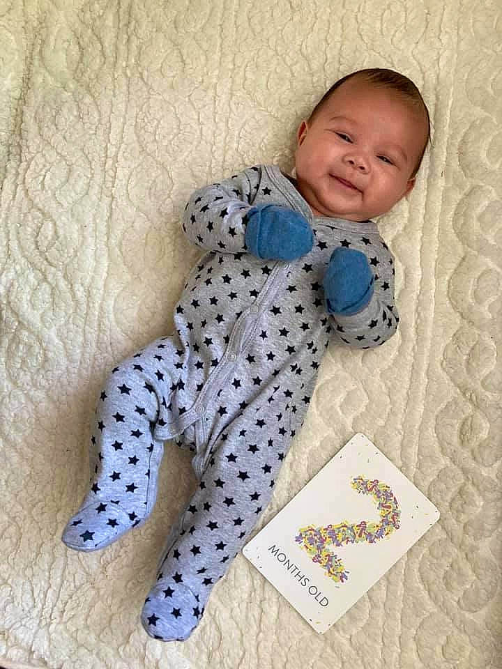 Manuel joined the competition — help win amazing prizes! baby, baby_products, baby_toddler_clothing, child, pajamas, pattern, person, product, toddler