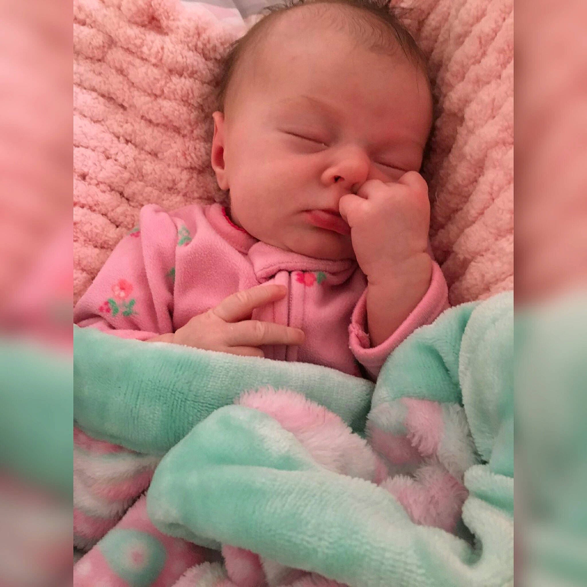 Ezmae is registered to the contest to win money with this photo: baby, baby_sleeping, bedtime, cheek, child, childbirth, face, finger, flesh, hand, lip, mouth, nail, nap, nose, person, pink, skin, sleep, thumb