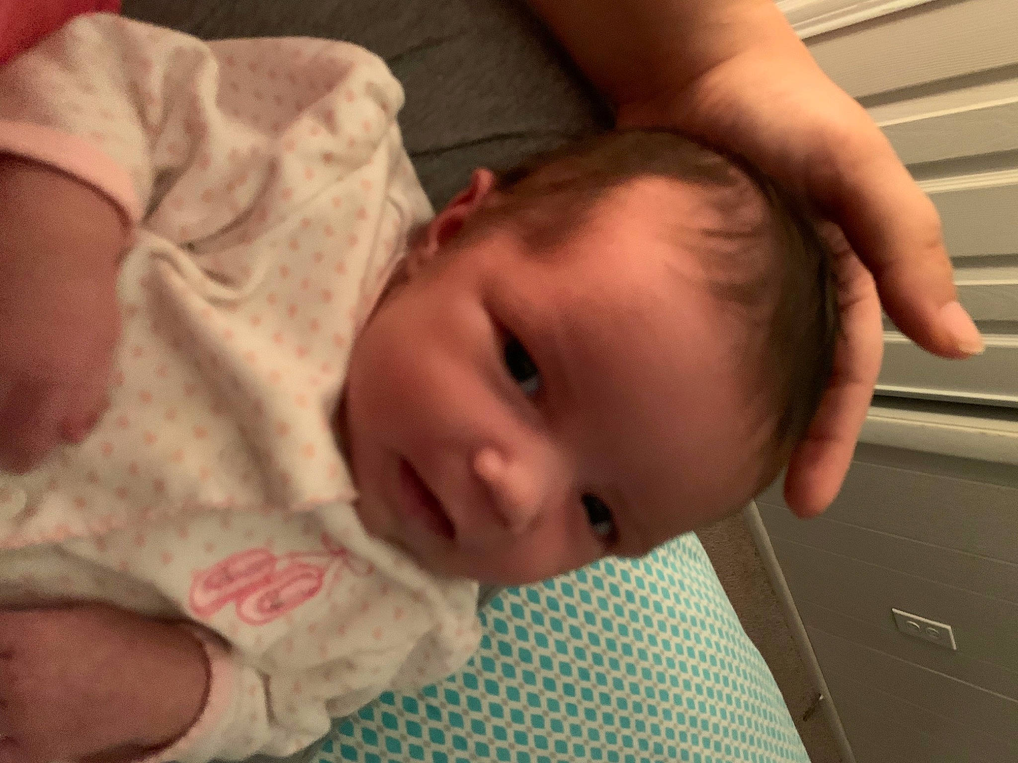 Madison is registered to the contest to win money with this photo: baby, baby_toddler_clothing, cheek, child, chin, comfort, ear, eyebrow, eyelash, finger, gesture, head, iris, lip, mouth, nose, person, skin, thumb, toddler