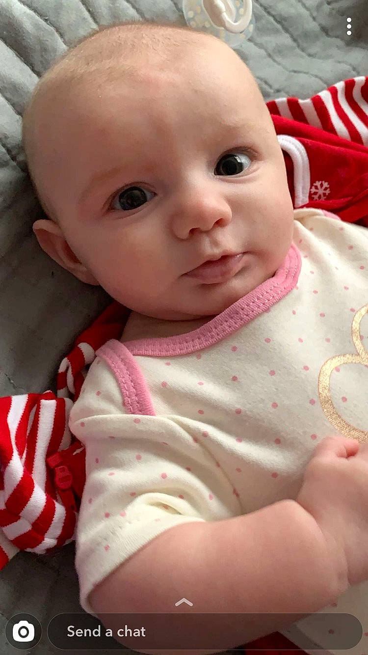 Elsie joined the competition — help win amazing prizes! baby, cheek, child, eye, face, head, lip, mouth, nose, person, pink, skin, smile, toddler