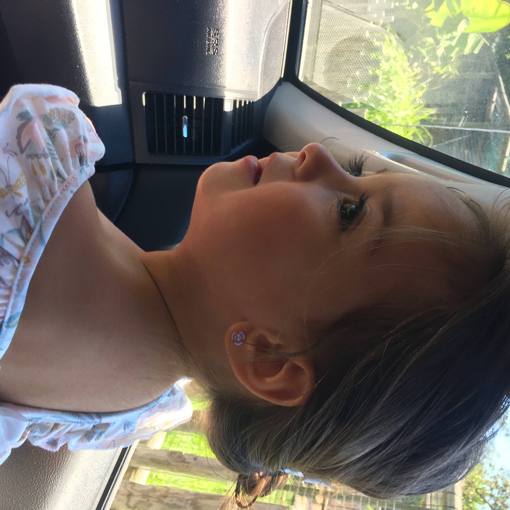 Gianna Marie joined the competition — help win amazing prizes! automotive_design, beauty, black_hair, chest, cool, elbow, eyelash, eyewear, flash_photography, human, leisure, light, lip, mouth, organ, person, summer, thigh, tree, trunk