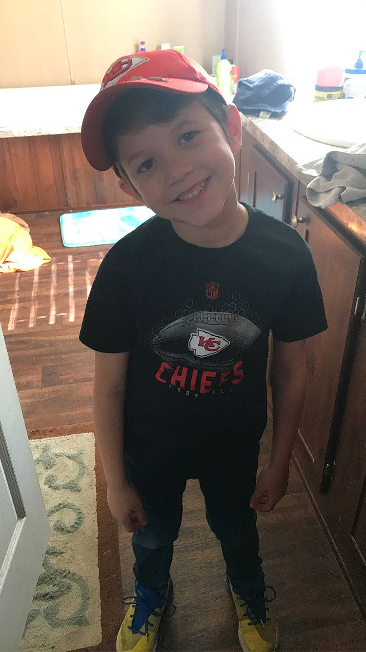 Tucker Ray joined the competition — help win amazing prizes! cap, child, cool, headwear, joy, person, sleeve, smile, t_shirt, top