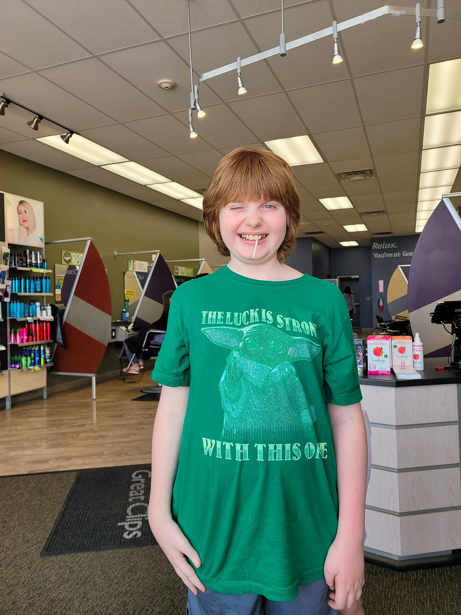 Shaun joined the competition — help win amazing prizes! active_shirt, bookcase, child, clothing, electric_blue, event, fashion_design, flooring, fun, joint, joy, leisure, person, recreation, room, shelf, shoulder, sleeve, smile, sportswear