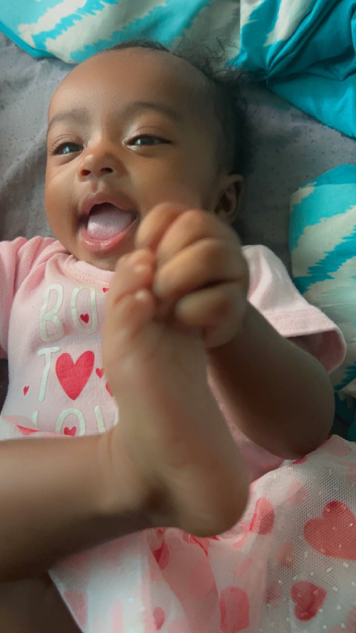 Nalah is registered to the contest to win money with this photo: baby, baby_toddler_clothing, cheek, child, event, eyelash, finger, gesture, hand, happy, lip, mouth, nail, nose, person, pink, skin, smile, sweetness, thumb