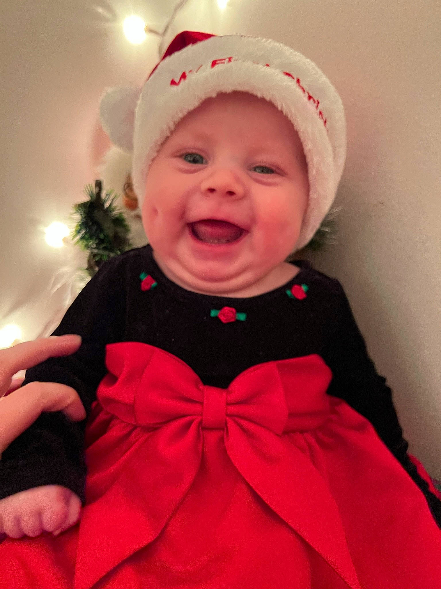 Myllani joined the competition — help win amazing prizes! baby, baby_toddler_clothing, cap, cheek, day_dress, dress, event, face, formal_wear, fun, happy, head, headwear, magenta, outerwear, person, pink, skin, sleeve, smile