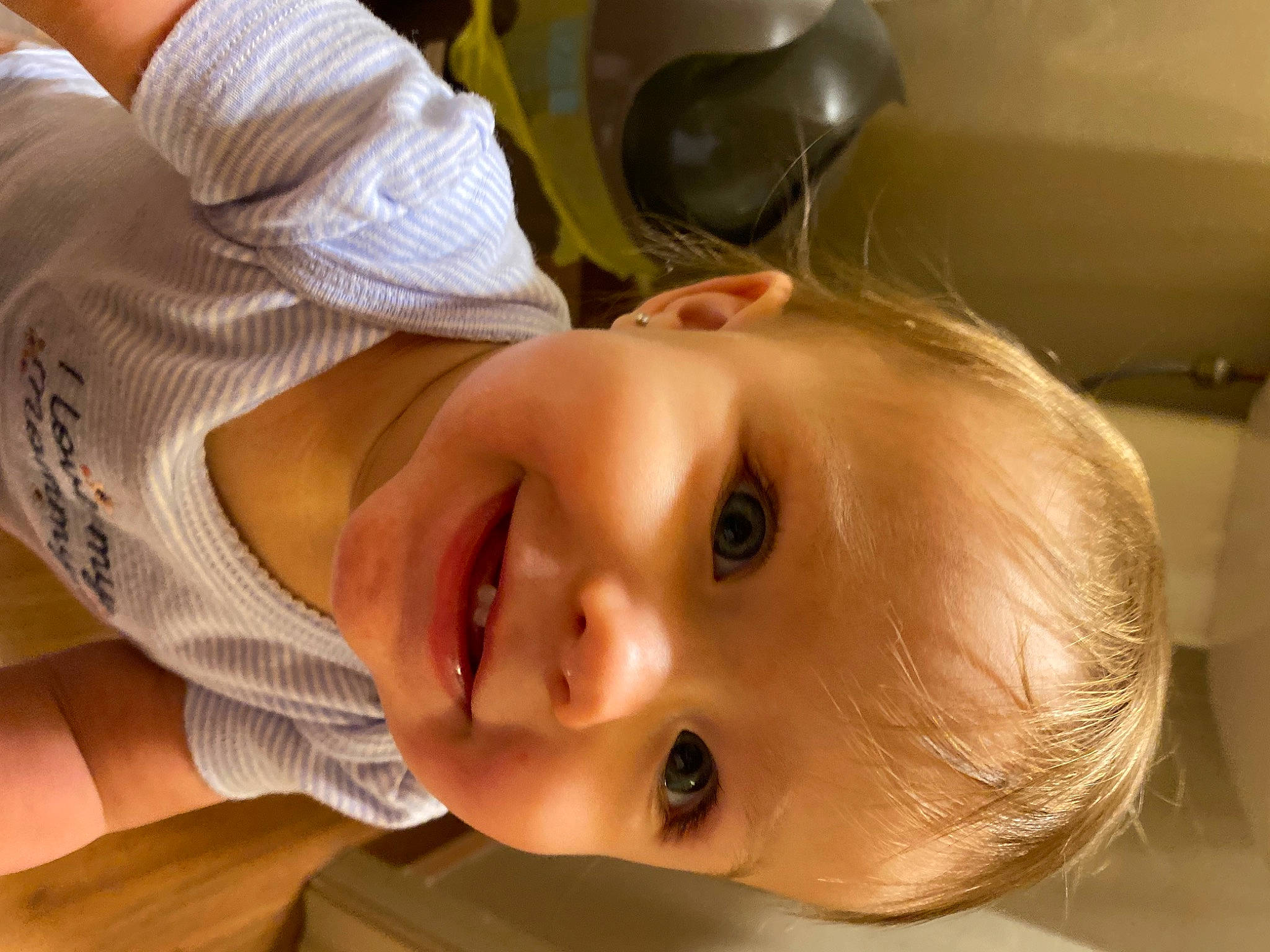 Gemma is registered to the contest to win money with this photo: baby, baby_toddler_clothing, blond, cheek, chest, child, ear, eyebrow, eyelash, forehead, fun, happy, iris, joy, lip, mouth, neck, nose, person, skin