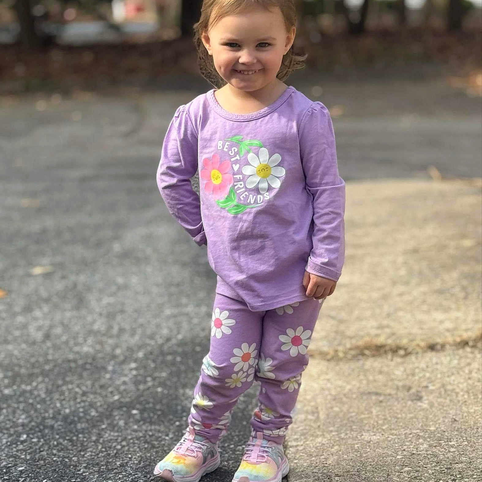 Emylia joined the competition — help win amazing prizes! child, clothing, face, female, footwear, girl, hair, head, jeans, longsleeve, pants, person, photography, portrait, shoe, sitting, sleeve, sneaker, standing, walking