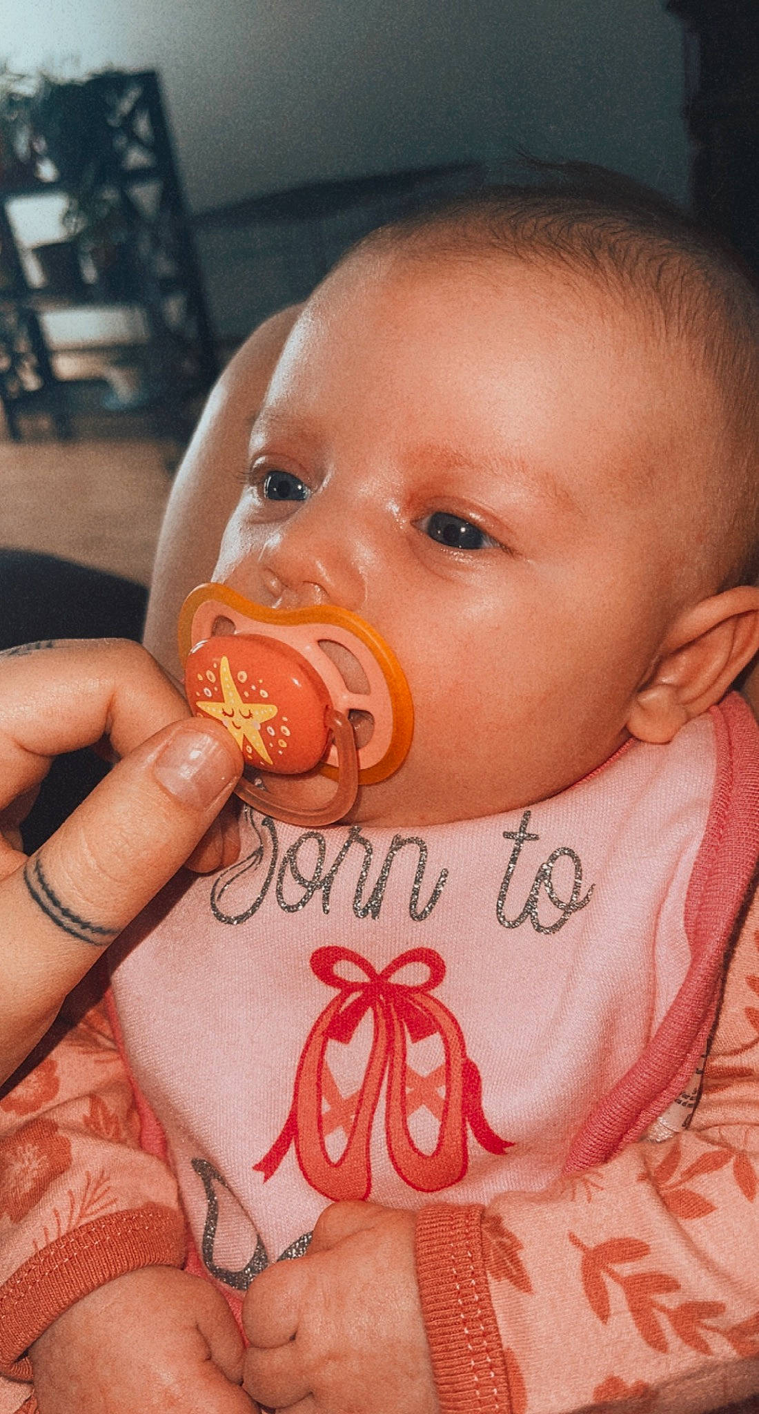 Haizlynn is registered to the contest to win money with this photo: baby, baby_toddler_clothing, beauty, cheek, drinkware, ear, eyelash, finger, food_craving, iris, lip, mouth, nail, nose, orange, organ, person, red, skin, tableware