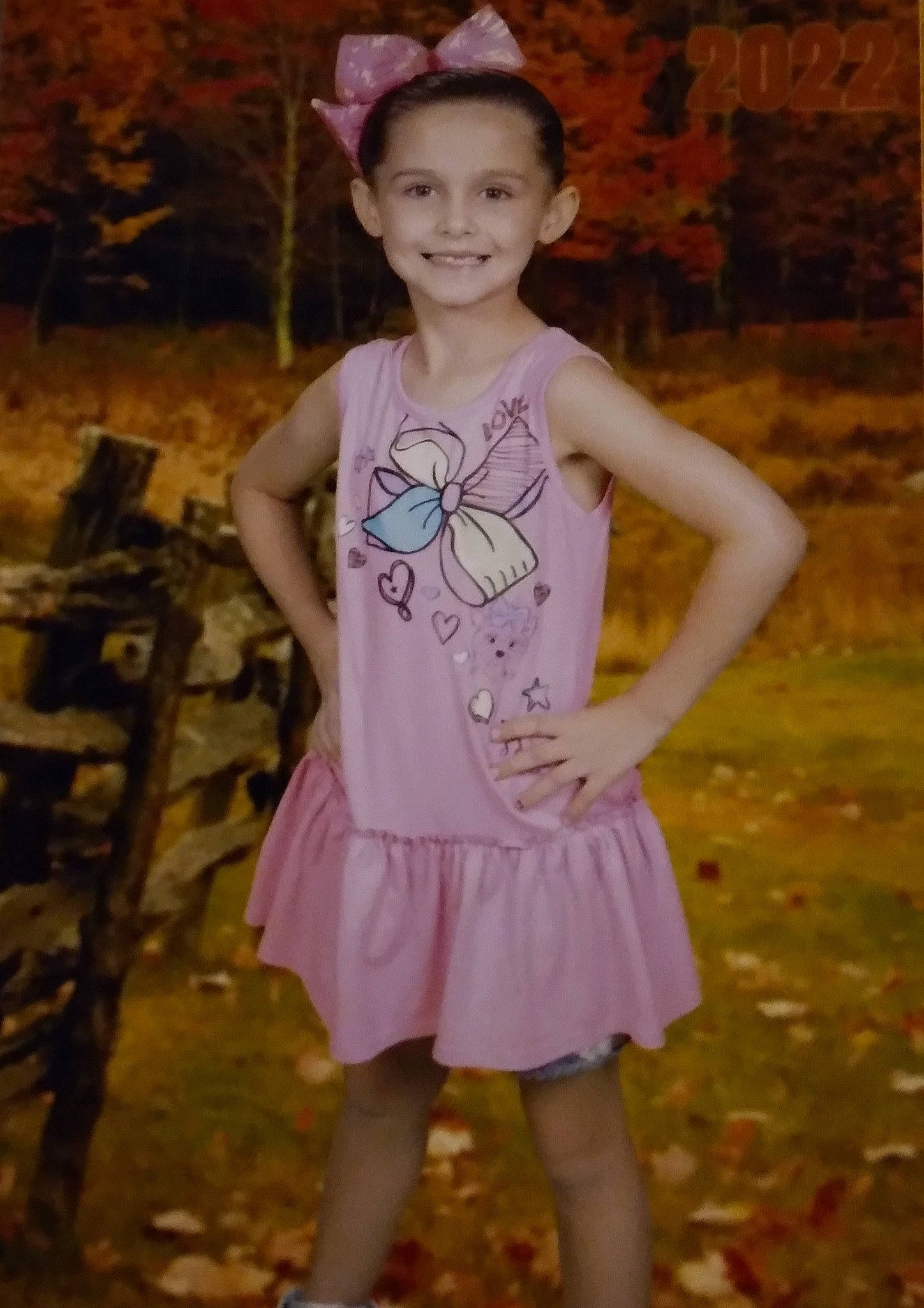 Abby joined the competition — help win amazing prizes! baby_toddler_clothing, beauty, child, dance, day_dress, dress, face, flash_photography, fun, happy, joy, magenta, one_piece_garment, person, pink, plant, skin, sleeve, smile, standing