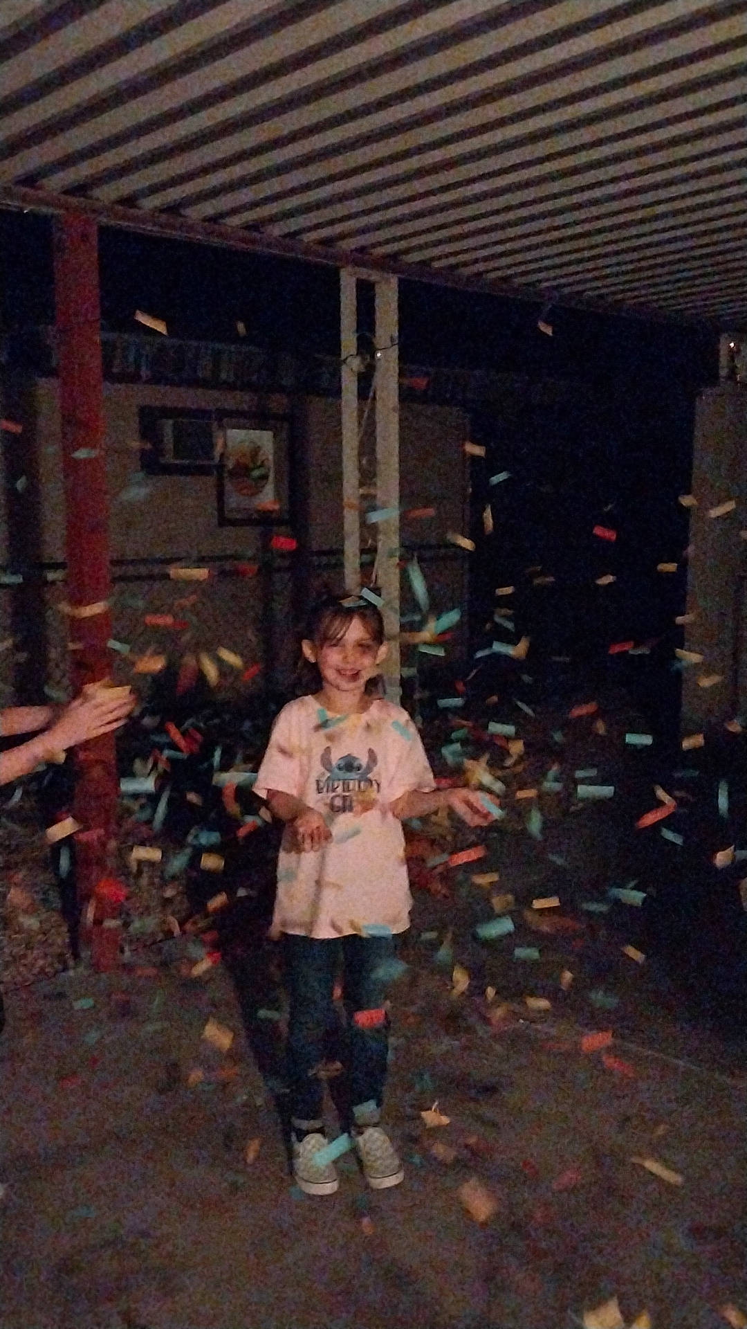 Abby is registered to the contest to win money with this photo: adaptation, autumn, city, deciduous, fun, joy, leisure, person, recreation, room, smile, soil, standing, tints_and_shades, toddler, tree, visual_arts, wood