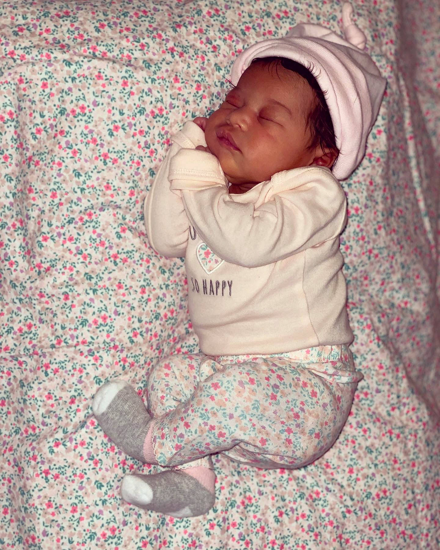 Carsyn is registered to the contest to win money with this photo: baby, baby_sleeping, cheek, child, person, pink, product, skin, sleep, smile, toddler