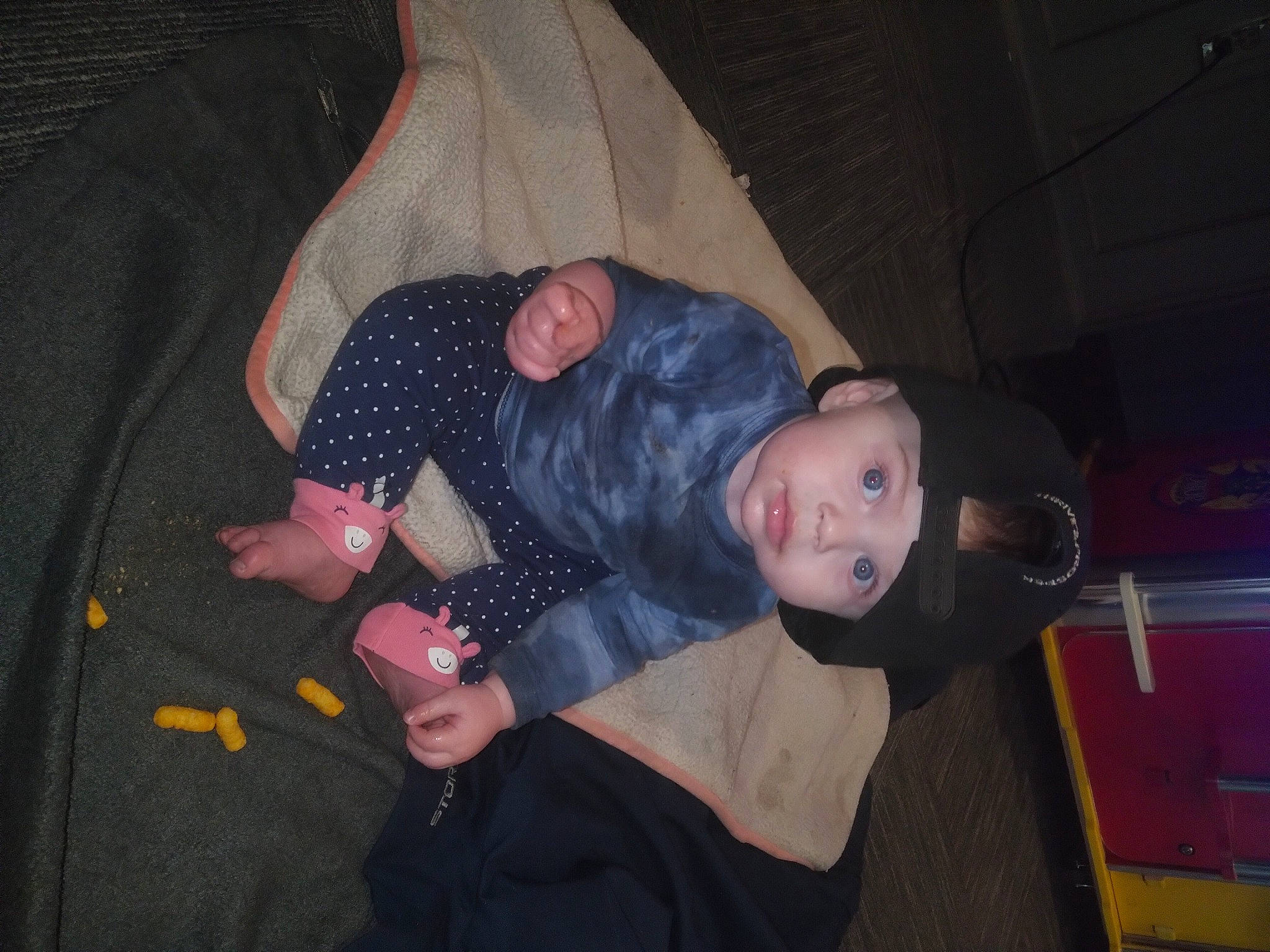 Lonnie joined the competition — help win amazing prizes! baby, baby_carriage, baby_products, baby_toddler_clothing, car_seat, cheek, child, comfort, fun, headwear, lap, person, room, sitting, toddler, tree, vacation