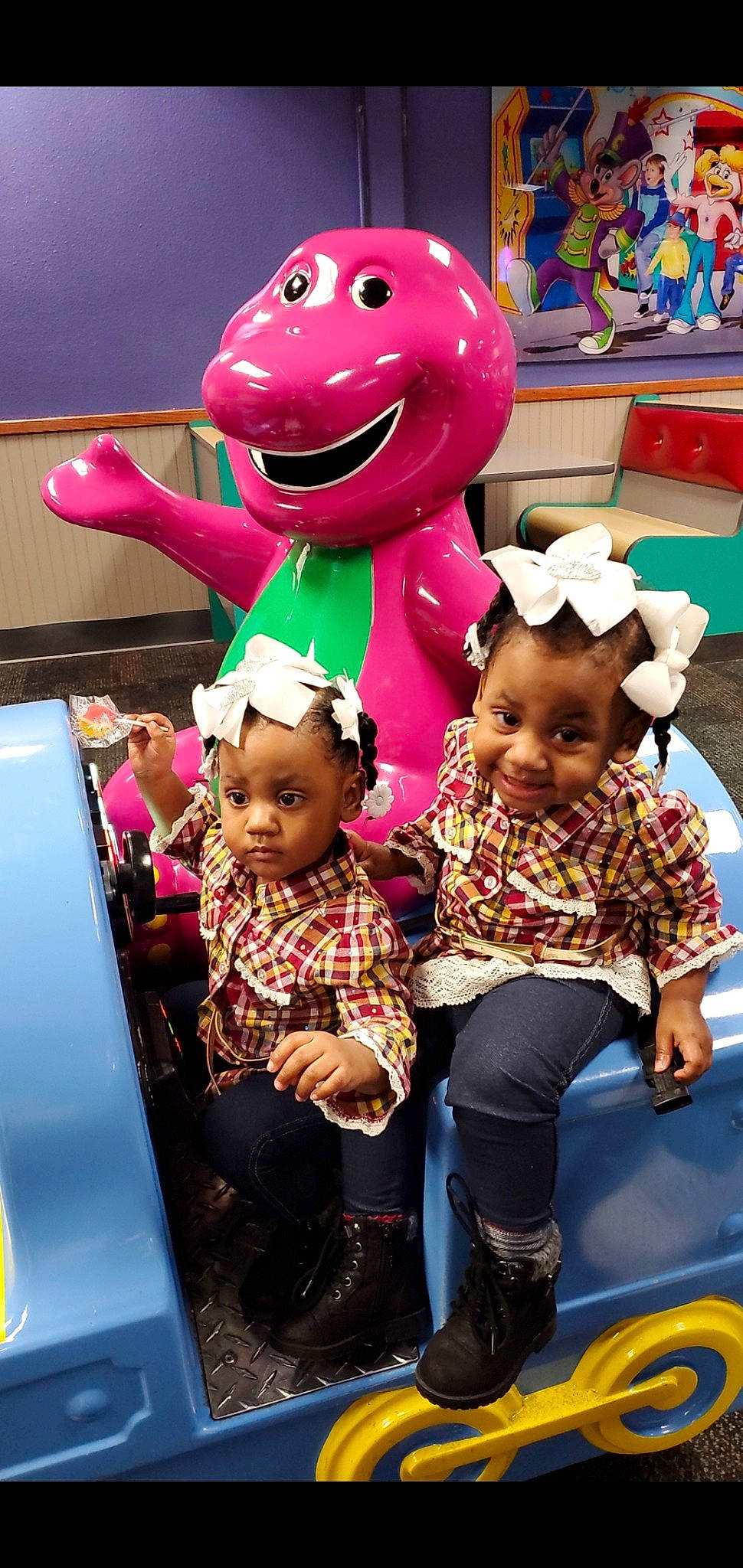 Jaeanna And Taeanna is registered to the contest to win money with this photo: beauty, blue, child, event, facial_expression, fun, happy, hat, joy, leisure, magenta, party_supply, person, pink, product, recreation, red, smile, snapshot, t_shirt