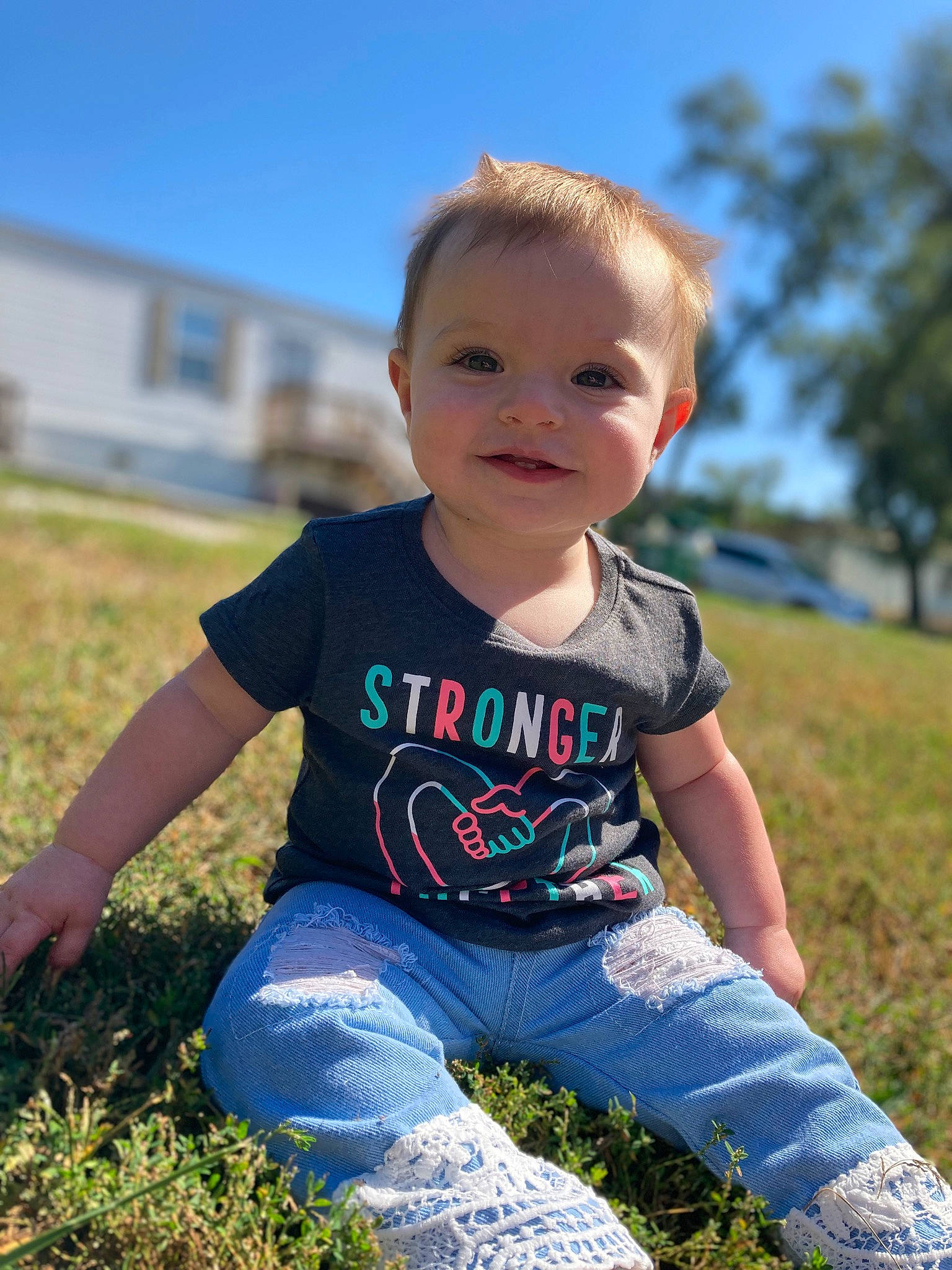 Zavaya joined the competition — help win amazing prizes! arm, azure, baby_toddler_clothing, flash_photography, grass, grassland, happy, head, jeans, joy, meadow, people_in_nature, person, plant, skin, sky, smile, summer, sunlight, t_shirt