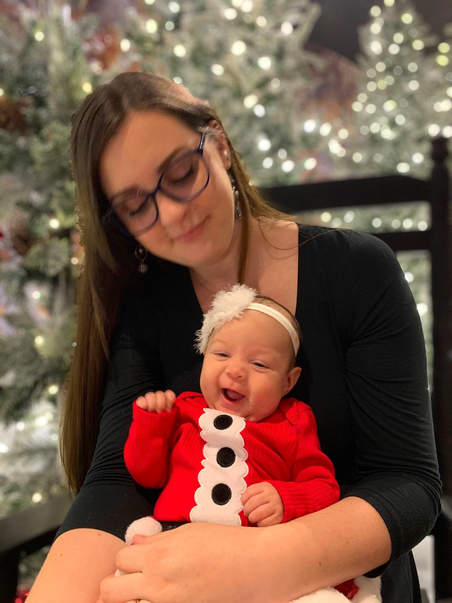 Daphne joined the competition — help win amazing prizes! baby_toddler_clothing, beauty, cheek, child, christmas_decoration, comfort, eyewear, facial_expression, finger, glasses, happy, headwear, holiday, human, interaction, interior_design, love, nail, people, person