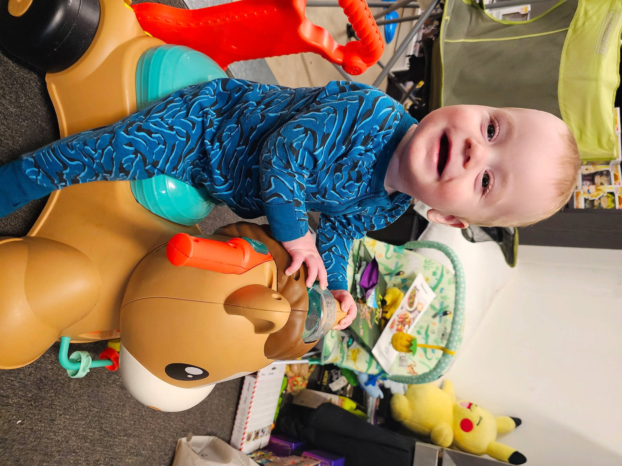 Zuko joined the competition — help win amazing prizes! baby, baby_products, baby_toddler_clothing, baby_toys, child, electric_blue, facial_expression, fun, happy, human_leg, joy, leisure, mouth, pattern, person, plastic, play, recreation, thigh, toddler