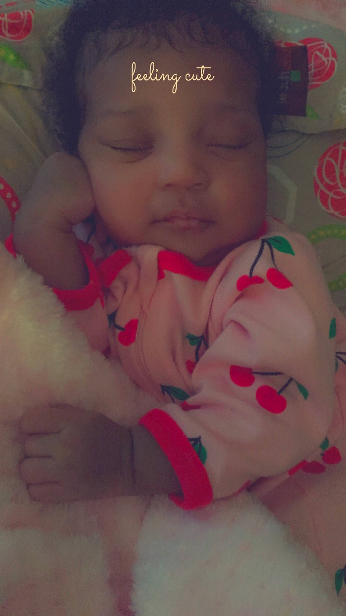 Yomi is registered to the contest to win money with this photo: baby, baby_toddler_clothing, cheek, child, chin, dress, eye, eyebrow, finger, hand, happy, iris, lip, mouth, nail, nose, person, pink, skin, thumb