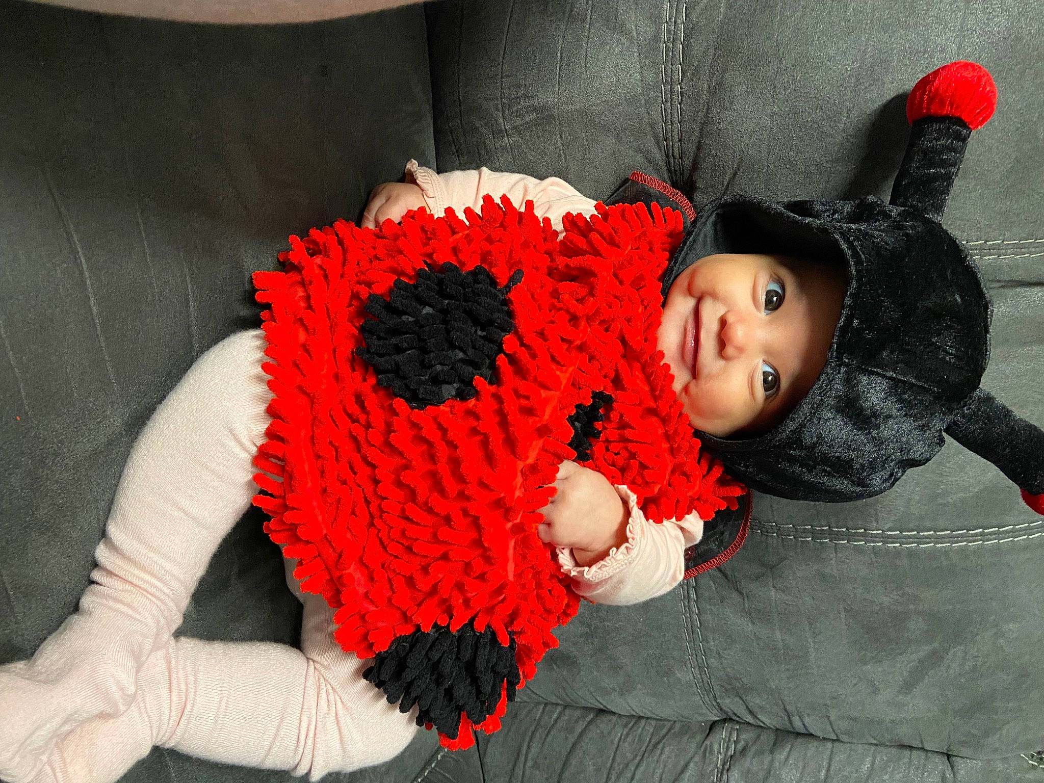 Aleyna joined the competition — help win amazing prizes! arm, art, baby_toddler_clothing, black_hair, cap, child, costume_hat, creative_arts, glove, hand, happy, headgear, headwear, human_body, pattern, person, sleeve, smile, stuffed_toy, textile