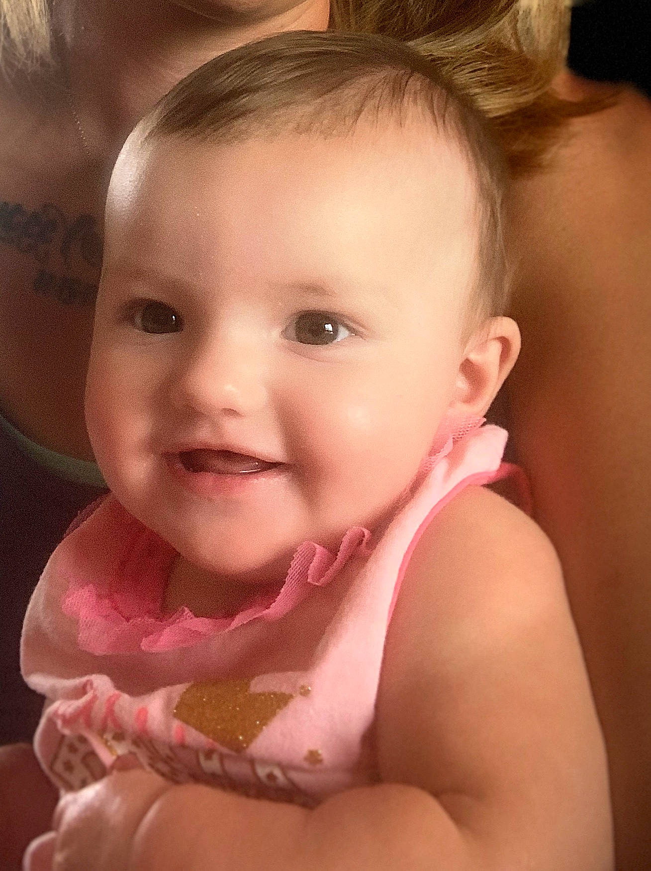 Kylar joined the competition — help win amazing prizes! baby, beauty, cheek, child, chin, close_up, eye, eyebrow, face, facial_expression, forehead, hair, head, joy, lip, mouth, nose, organ, person, pink