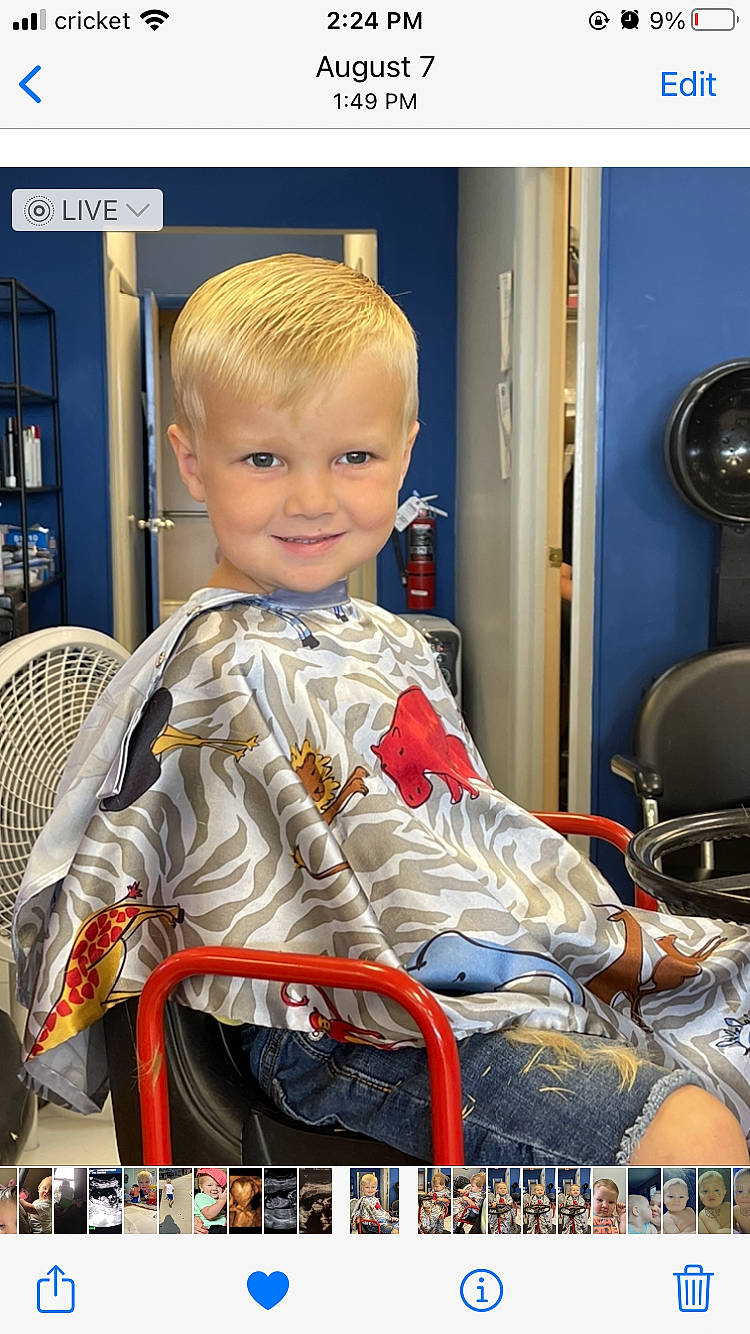 Aj is registered to the contest to win money with this photo: baby, blond, blue, cart, chair, child, customer, event, fun, hairstyle, joy, machine, motor_vehicle, person, play, publication, service, shopping, shopping_cart, sitting