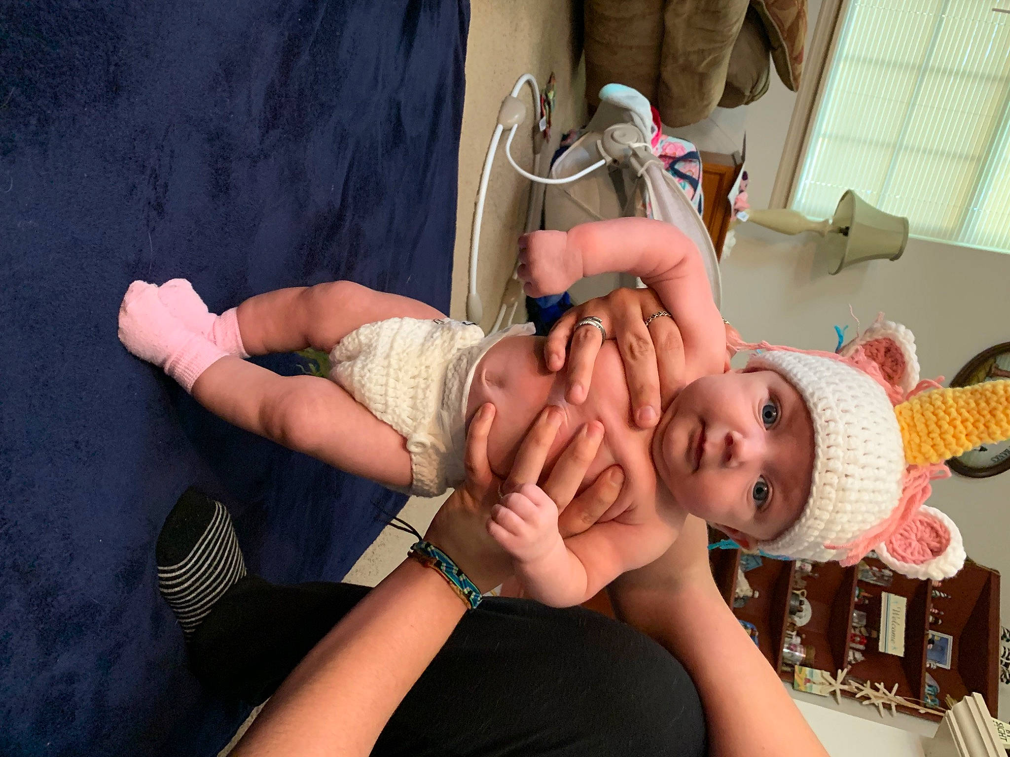 Laelynn is registered to the contest to win money with this photo: arm, child, ear, finger, glasses, hand, headwear, human_body, leg, muscle, nail, neck, person