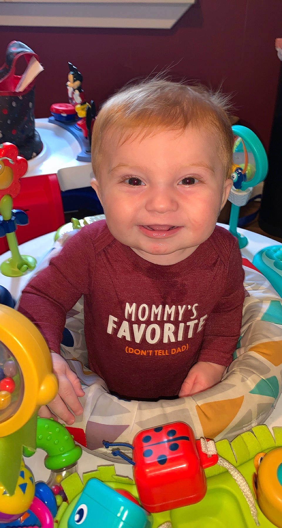 Valentino joined the competition — help win amazing prizes! baby, baby_playing_with_toys, baby_toddler_clothing, cheek, child, event, fun, happy, interlocking_block, iris, joy, organ, people, person, photograph, product, smile, snapshot, tire, toddler