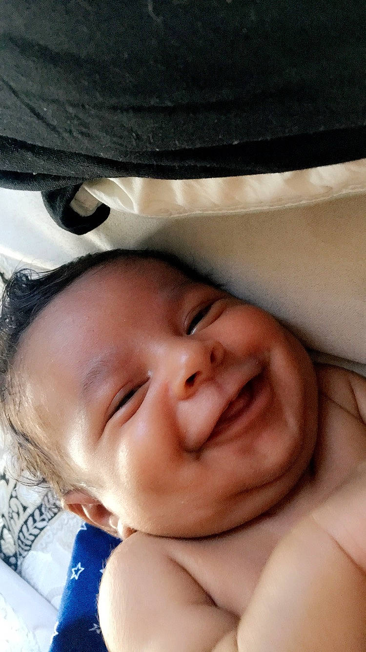 Jakobi is registered to the contest to win money with this photo: baby, bedtime, cheek, child, face, head, joy, mouth, nap, nose, person, skin, sleep, smile, toddler