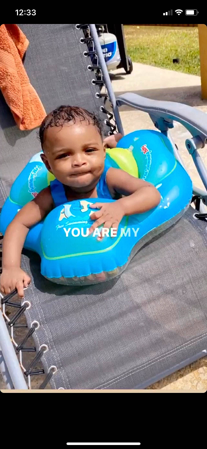 Kenzo joined the competition — help win amazing prizes! automotive_tire, baby, baby_carriage, baby_products, baby_toddler_clothing, blue, child, electric_blue, fun, happy, leisure, person, personal_protective_equipment, photograph, recreation, smile, snapshot, tire, toddler, travel