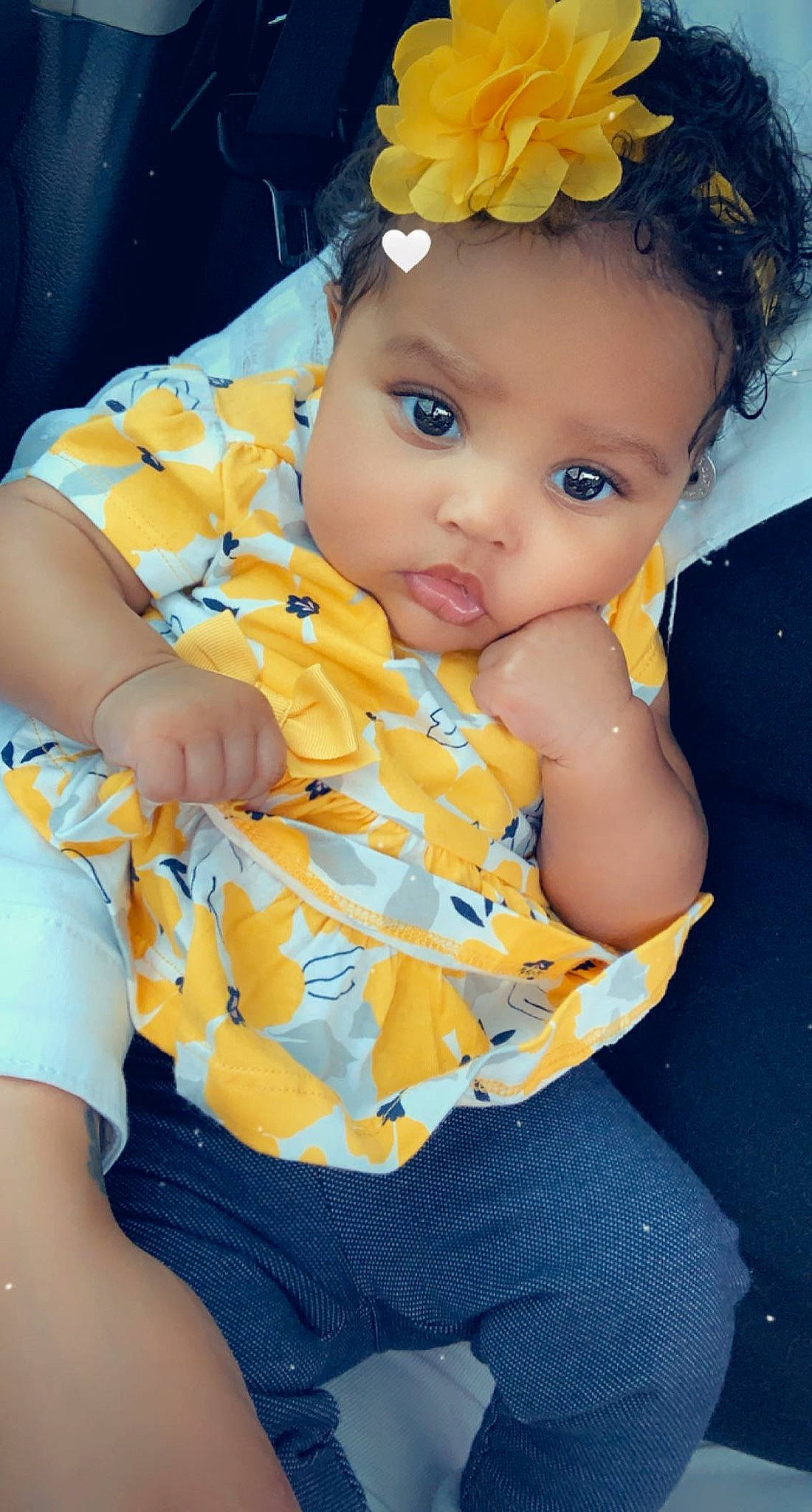 Bryleigh is registered to the contest to win money with this photo: baby, baby_toddler_clothing, blue, cheek, child, chin, clothing, eye, finger, happy, iris, lip, nose, organ, person, skin, sleeve, thigh, toddler, trunk