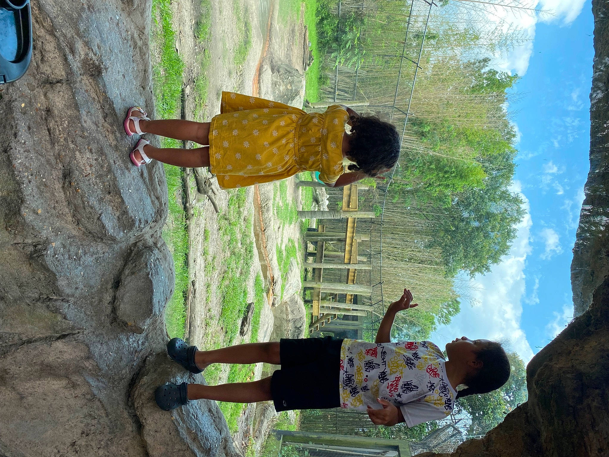 Malachi joined the competition — help win amazing prizes! adventure, cloud, fun, green, landscape, leisure, nature, outdoor_shoe, people_in_nature, person, photograph, plant, recreation, rock, rock_climbing_equipment, rope, sky, sport_climbing, tree, wood