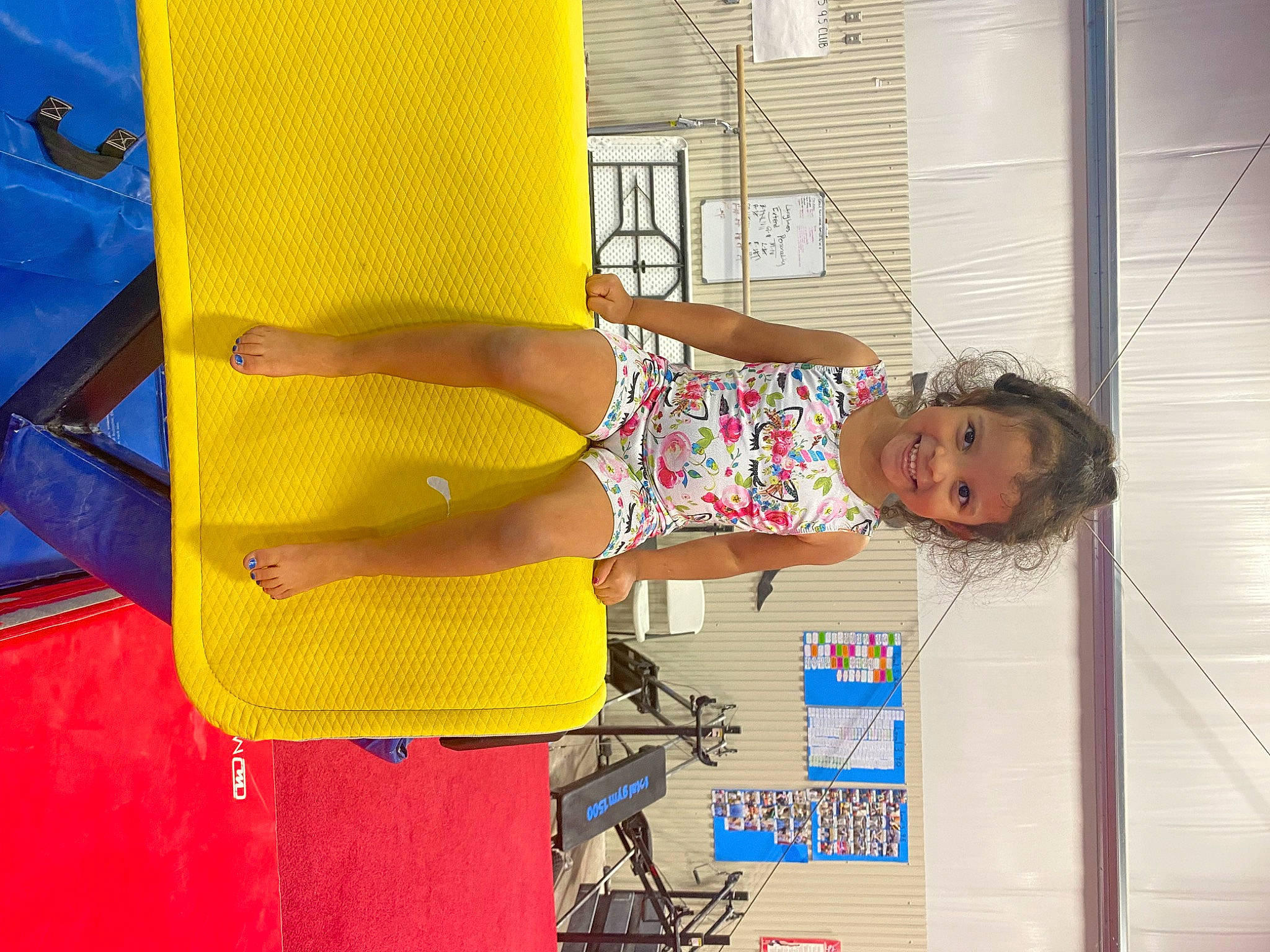 Maleia joined the competition — help win amazing prizes! baby_toddler_clothing, child, electric_blue, flooring, fun, joy, leisure, magenta, pattern, person, room, textile, toddler, window