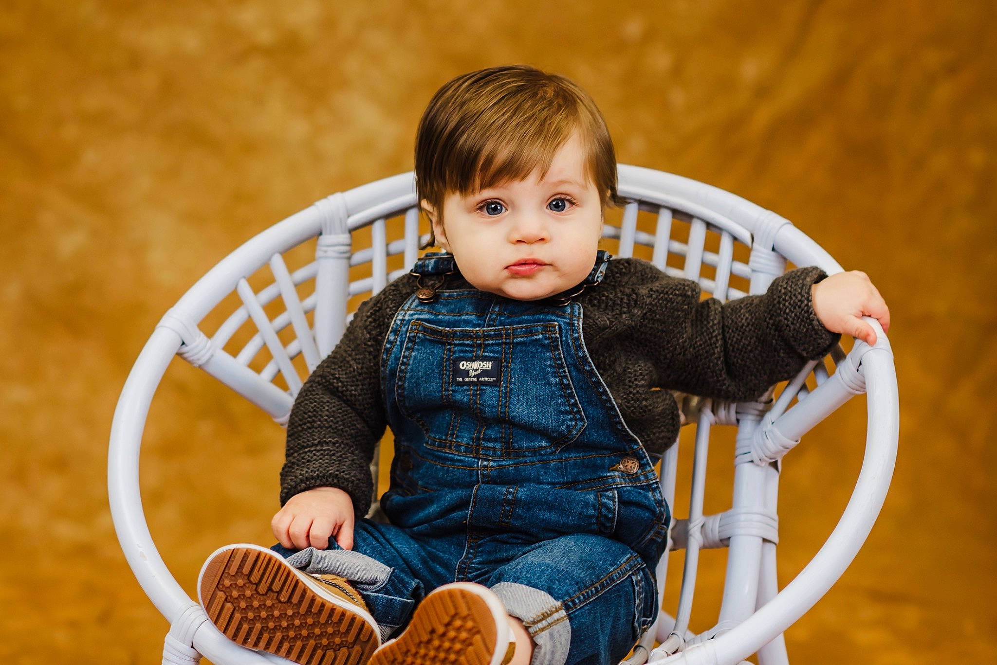 Gray joined the competition — help win amazing prizes! baby, baby_products, baby_toddler_clothing, chair, child, comfort, electric_blue, fun, grass, happy, leisure, pattern, person, play, product, recreation, sitting, sleeve, toddler, wicker