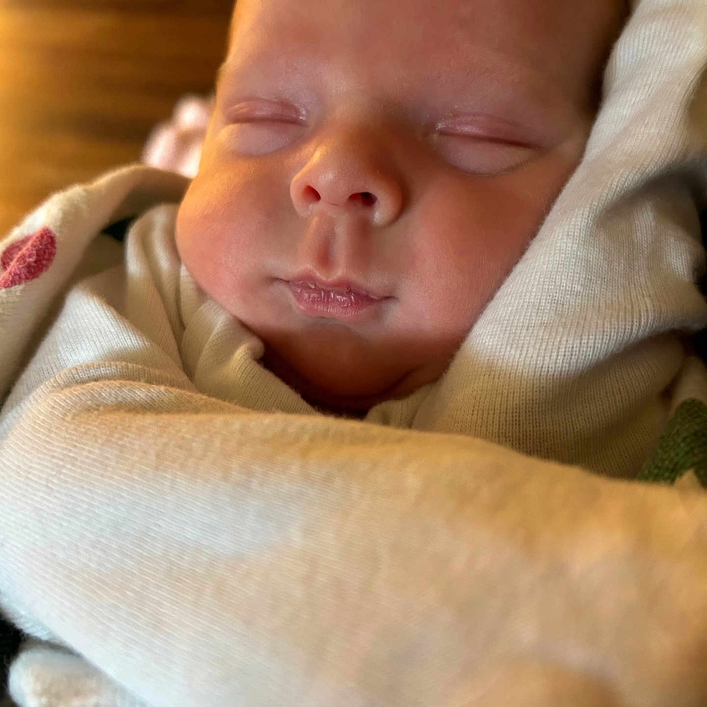 Demetry is registered to the contest to win money with this photo: baby, blanket, child, closeup, comfort, cozy, cute, face, indoor, infant, newborn, peaceful, portrait, rest, skin, sleeping, soft_light, tender, warm, wrapped