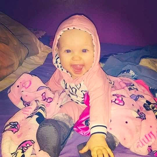 Rosie is registered to the contest to win money with this photo: baby, cheek, child, cool, fun, hand, happy, human, illustration, person, photography, sky, smile, tattoo, toddler