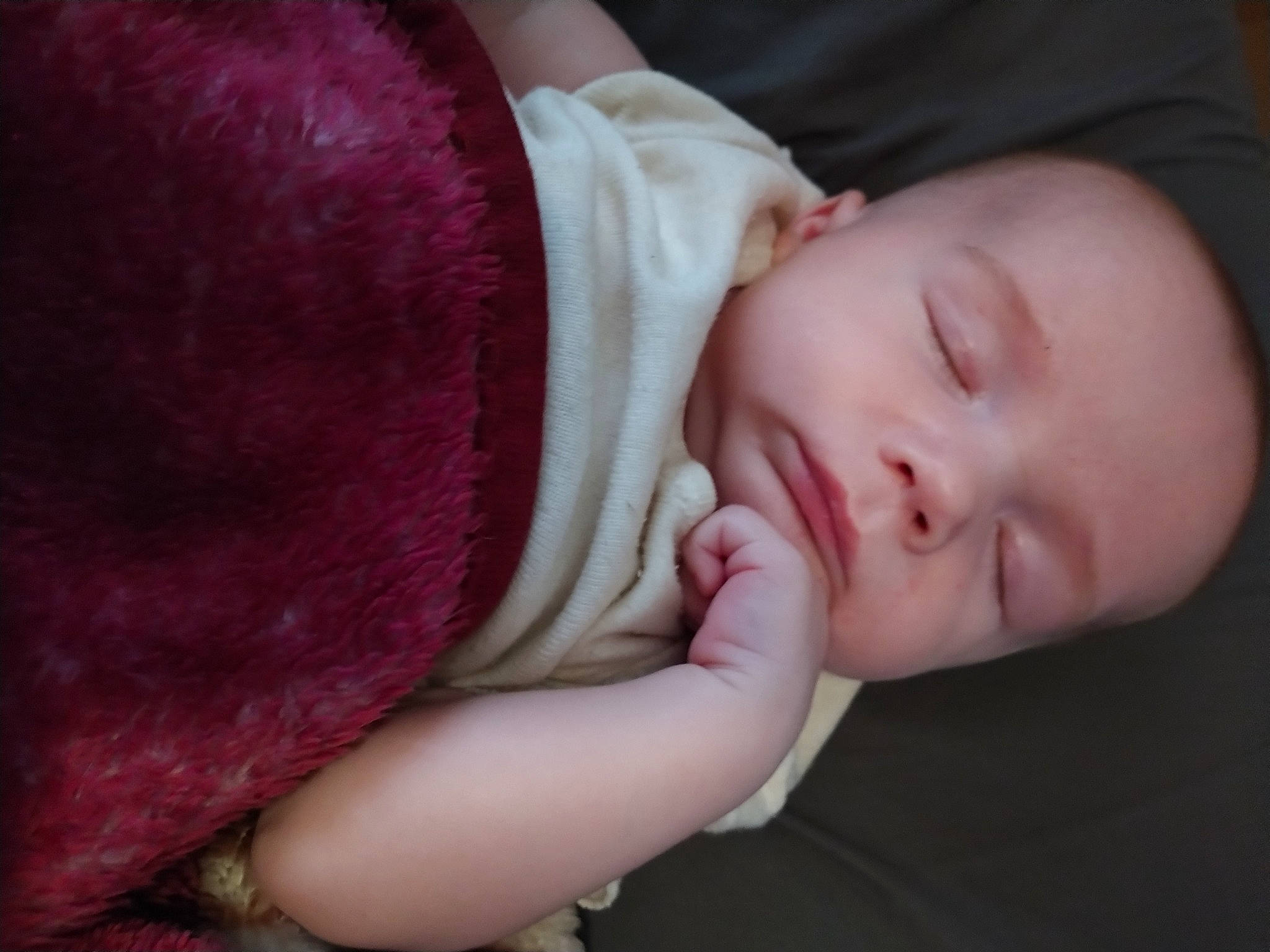 Dakota is registered to the contest to win money with this photo: baby, baby_toddler_clothing, cheek, child, comfort, eyelash, finger, hand, iris, lip, mammal, mouth, nail, nose, person, pink, sitting, skin, sleeve, textile