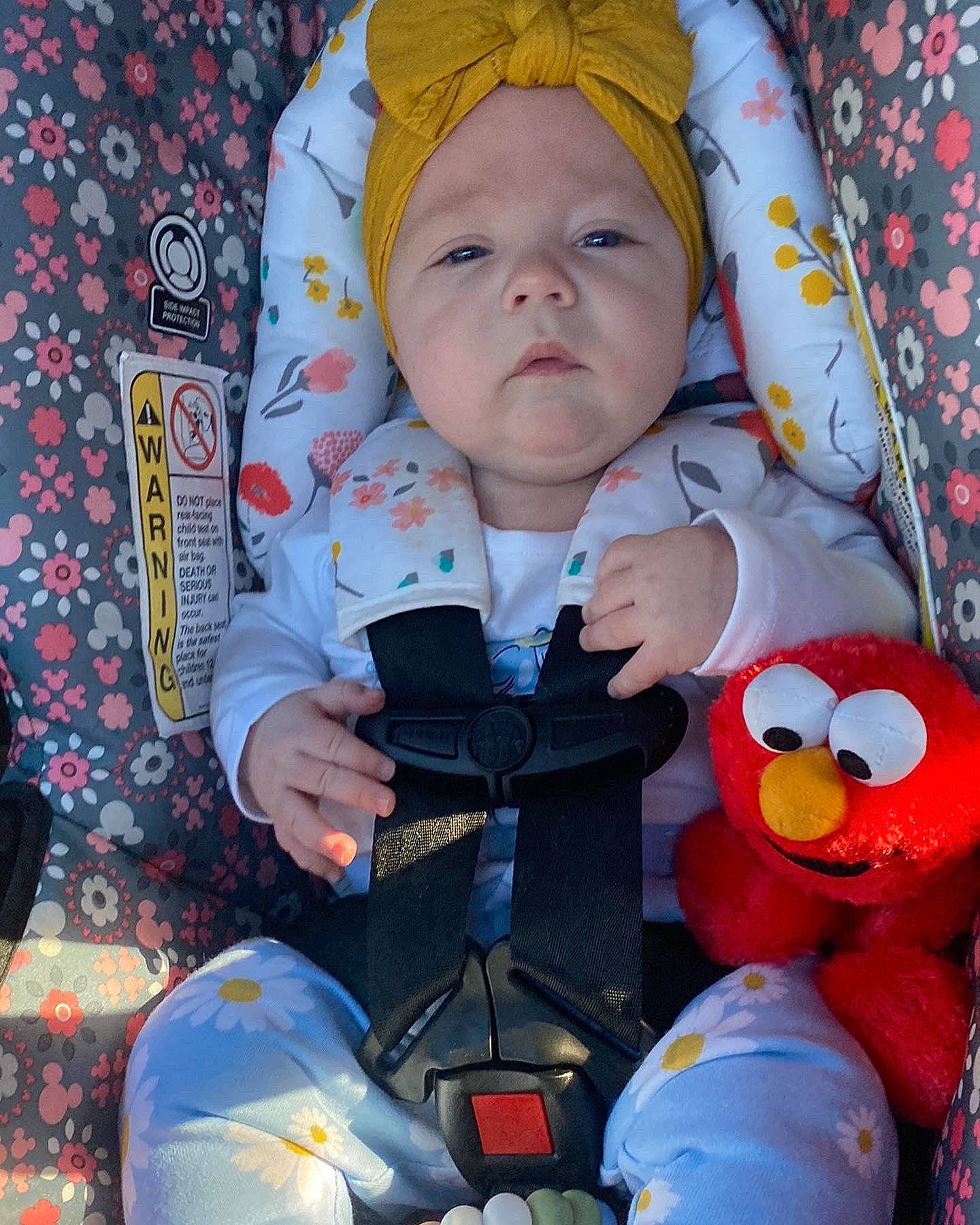 Evelyn joined the competition — help win amazing prizes! baby, baby_in_car_seat, baby_products, baby_safety, baby_sleeping, baby_toddler_clothing, carmine, cheek, child, comfort, fun, happy, headwear, linens, pattern, person, pink, skin, sleeve, textile