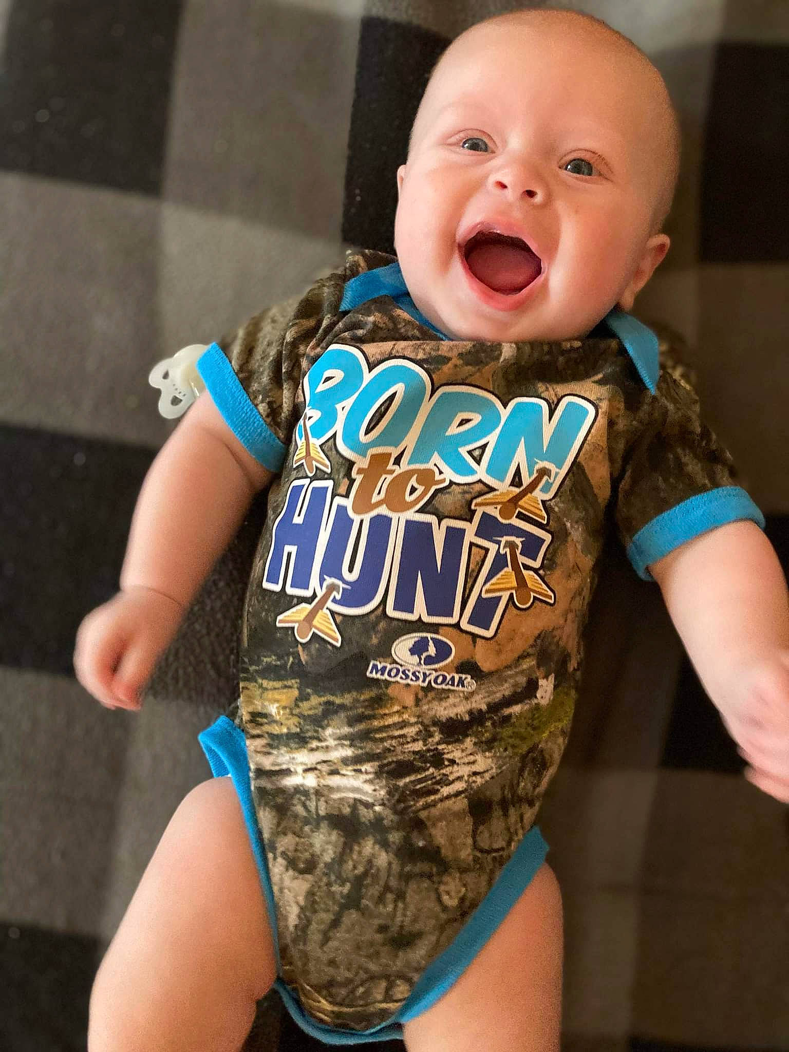Samuel Mason joined the competition — help win amazing prizes! baby, baby_toddler_clothing, cool, fashion, finger, happy, human_body, jersey, joint, muscle, neck, person, shoulder, skin, sleeve, smile, sports_uniform, sportswear, t_shirt, thigh