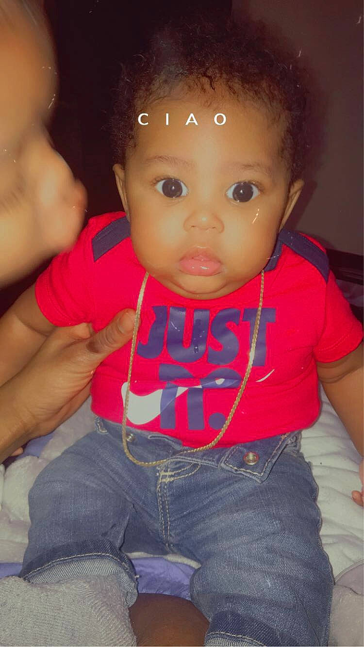 Jakari joined the competition — help win amazing prizes! baby_toddler_clothing, cheek, chest, cool, eyelash, facial_expression, finger, forehead, fun, hairstyle, hand, happy, jeans, lip, nose, person, skin, sleeve, standing, t_shirt