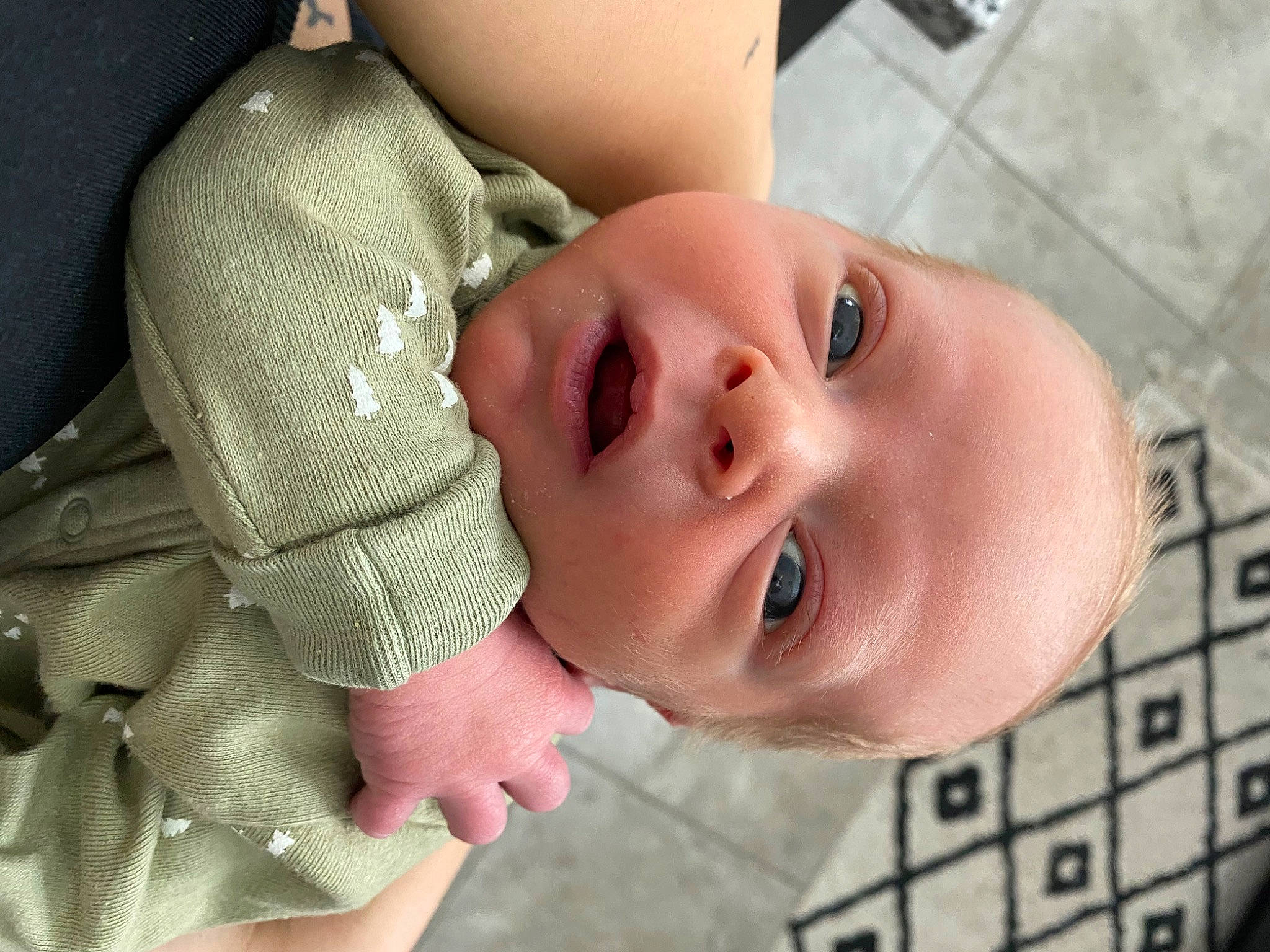 Hayes is registered to the contest to win money with this photo: baby, baby_products, baby_toddler_clothing, cheek, child, chin, eye, eyebrow, eyelash, finger, happy, head, iris, lip, mouth, neck, nose, person, skin, smile