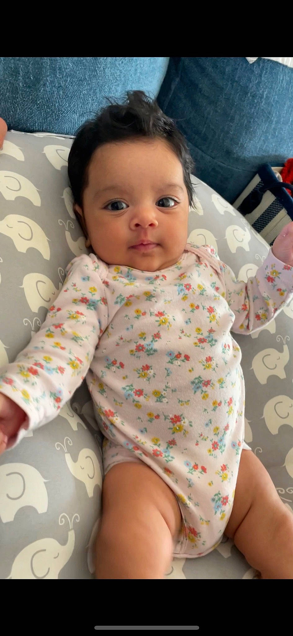 Shanti is registered to the contest to win money with this photo: arm, baby, baby_toddler_clothing, cheek, comfort, eye, face, hair, hairstyle, head, joint, lip, mouth, neck, nose, organ, person, product, skin, sleeve