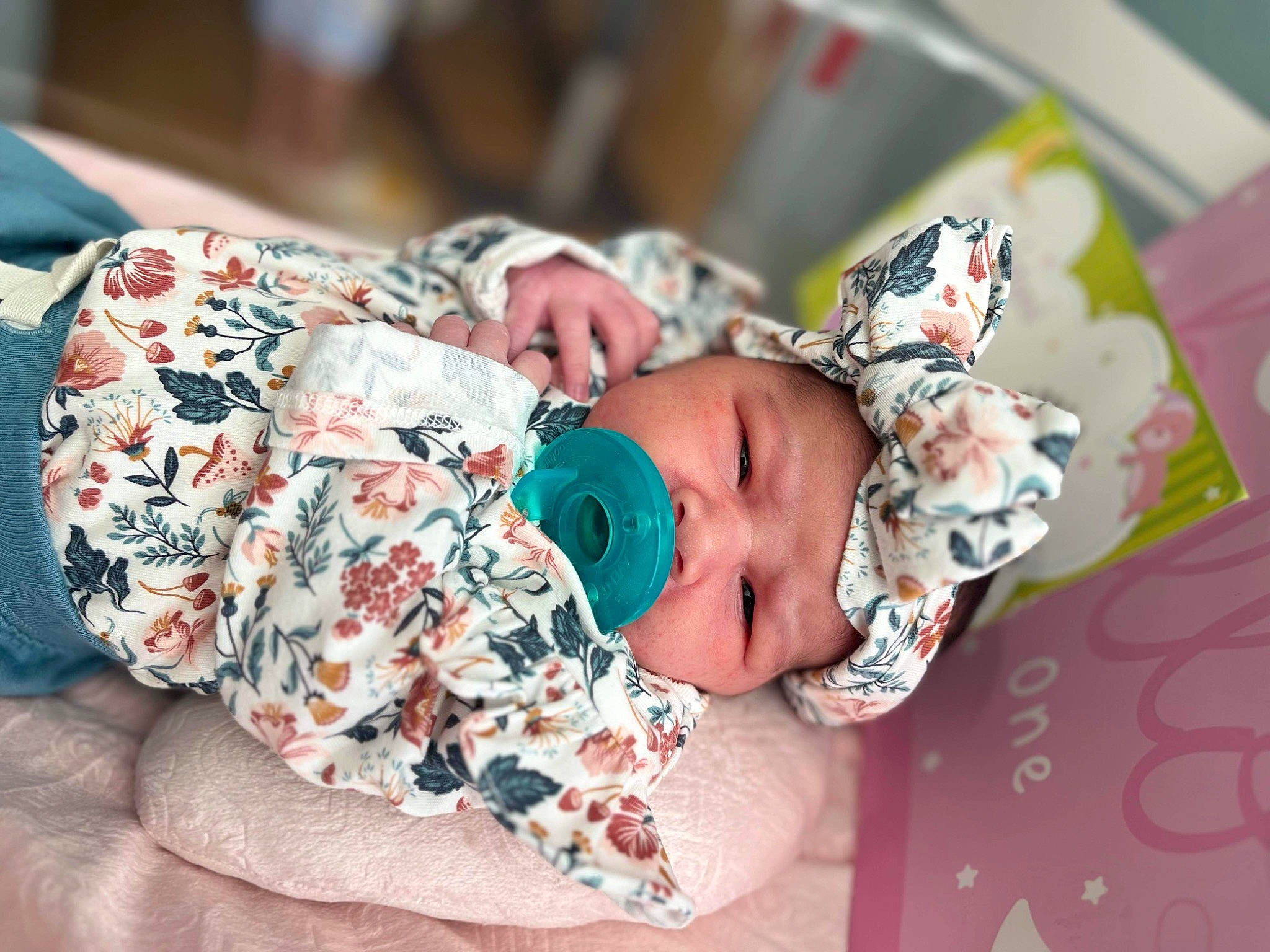 Melia joined the competition — help win amazing prizes! baby, baby_products, baby_sleeping, baby_toddler_clothing, bedtime, cheek, child, comfort, happy, hat, headwear, linens, nap, pattern, person, plant, portrait_photography, room, sitting, sleep