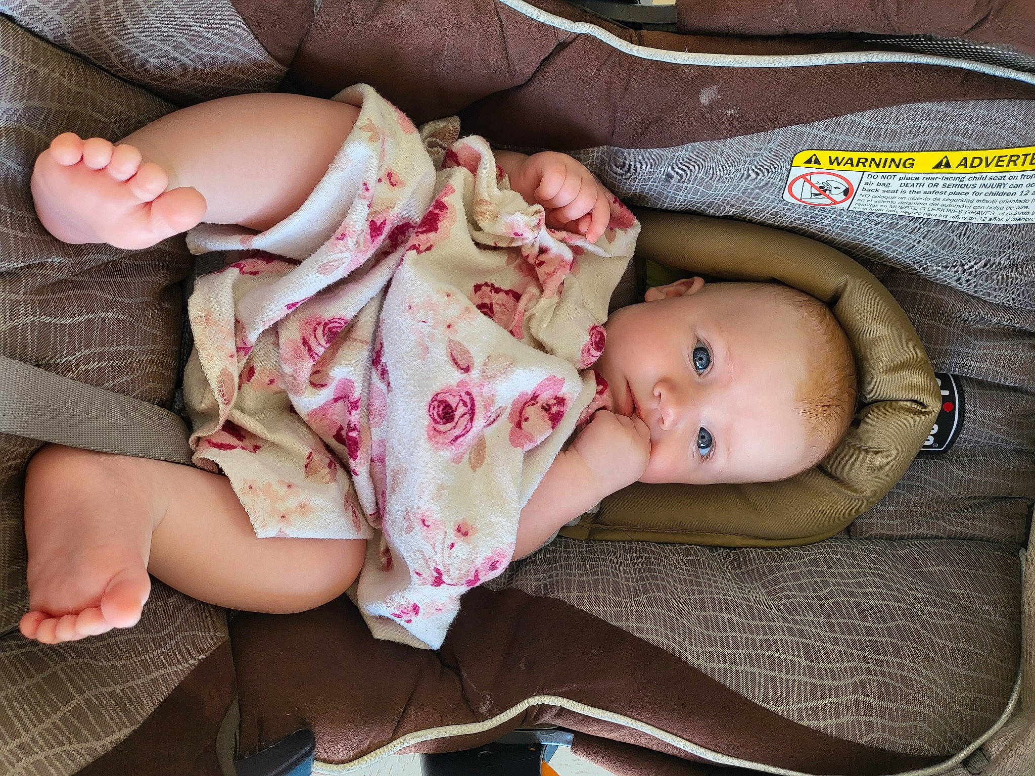 Spirit joined the competition — help win amazing prizes! baby, baby_products, baby_toddler_clothing, cheek, child, comfort, eyelash, foot, human_leg, linens, nail, pattern, person, pink, sitting, skin, textile, thigh, toddler