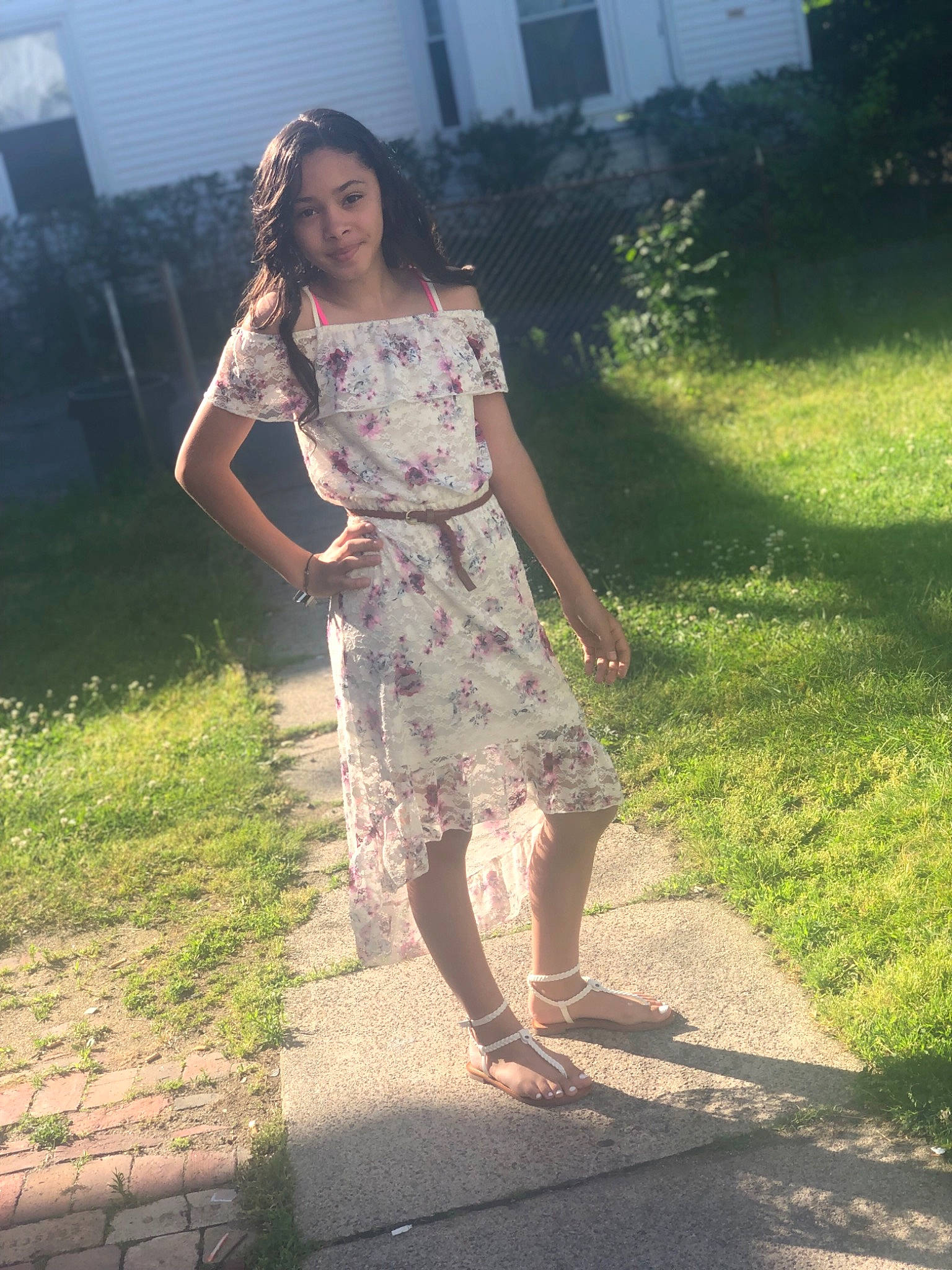 Arolyea joined the competition — help win amazing prizes! beauty, black_hair, clothing, dress, fashion, footwear, grass, lady, long_hair, person, photography, plant, shadow, shoe, summer, sunlight, tree