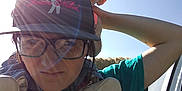 Dally joined the competition — help win amazing prizes! cool, eyewear, fun, glasses, headgear, helmet, personal_protective_equipment, photography, selfie, smile, sports_gear, vacation, vehicle