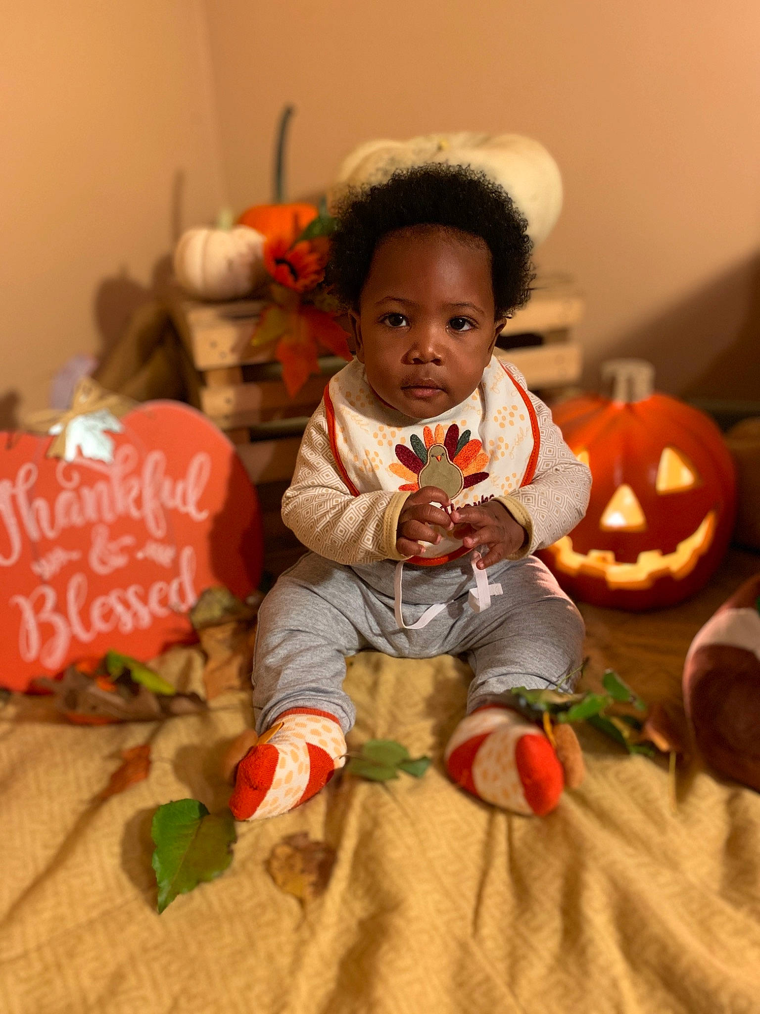 Myaire joined the competition — help win amazing prizes! baby, child, person, play, pumpkin, room, smile, toddler