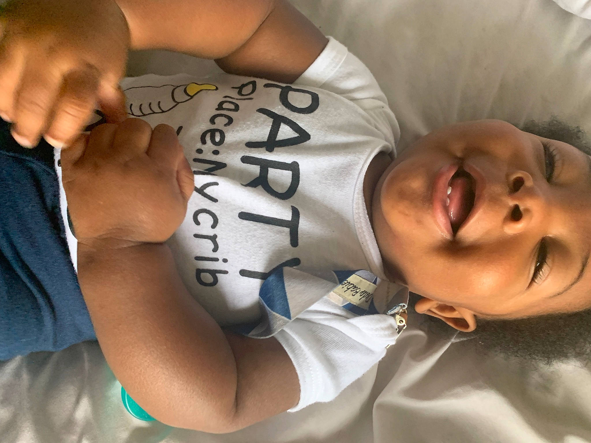 Myaire is registered to the contest to win money with this photo: arm, baby, cheek, child, forehead, mouth, muscle, nose, person