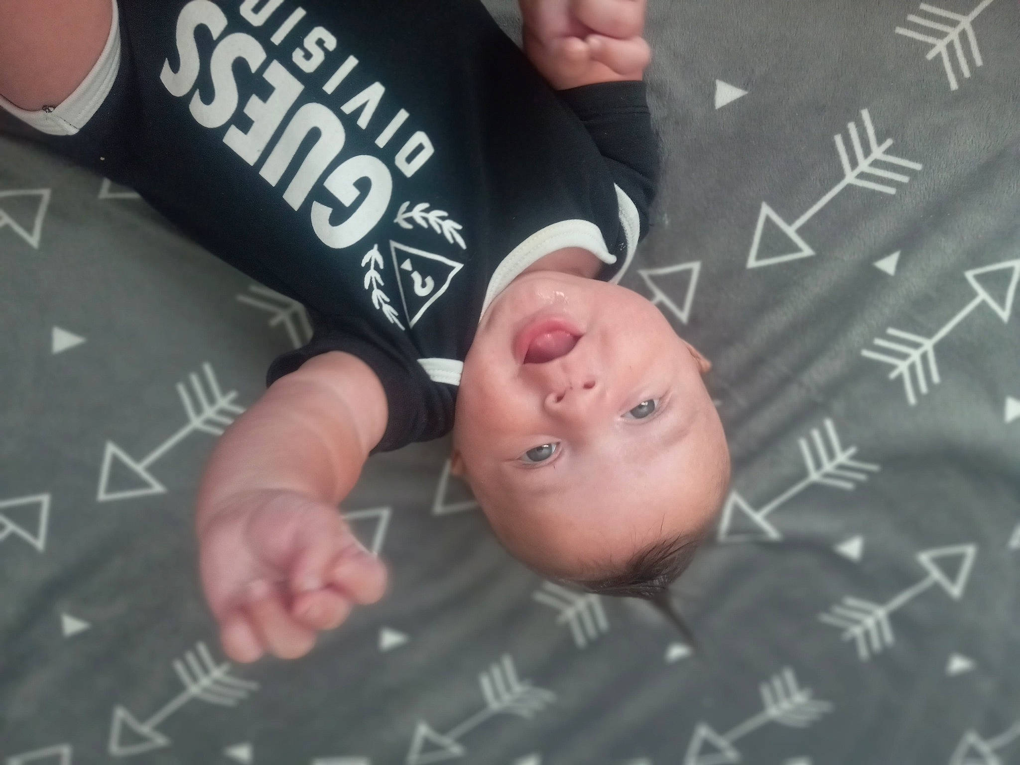 Roman is registered to the contest to win money with this photo: baby, baby_toddler_clothing, cheek, facial_expression, finger, font, foot, gesture, hand, happy, human_body, leg, mouth, nail, person, skin, sleeve, smile, thumb, toddler